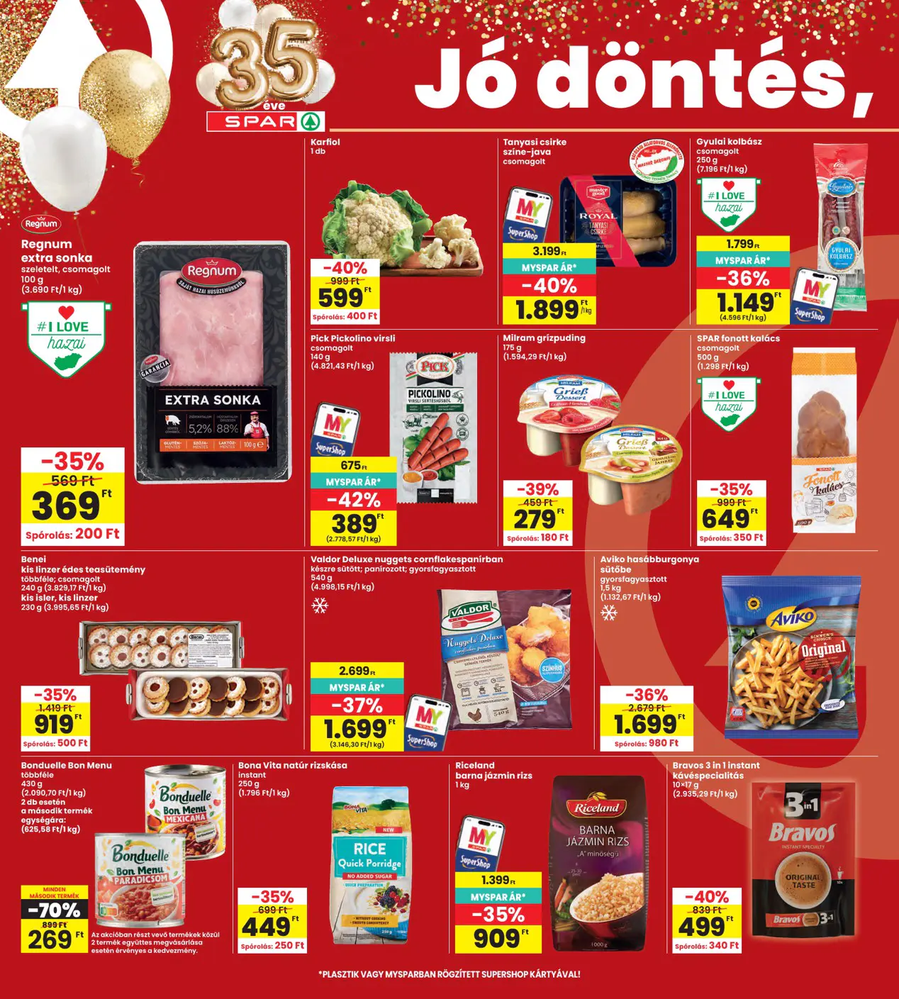 INTERSPAR szórólap, 4. oldal (okt. 22–28.)