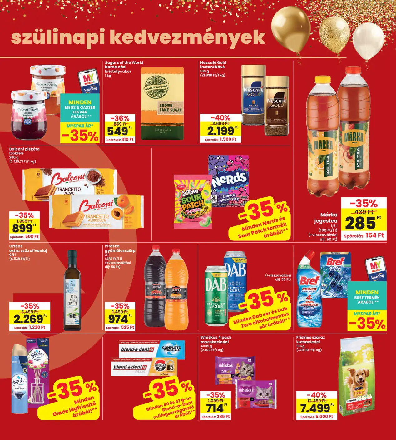 INTERSPAR szórólap, 5. oldal (okt. 22–28.)
