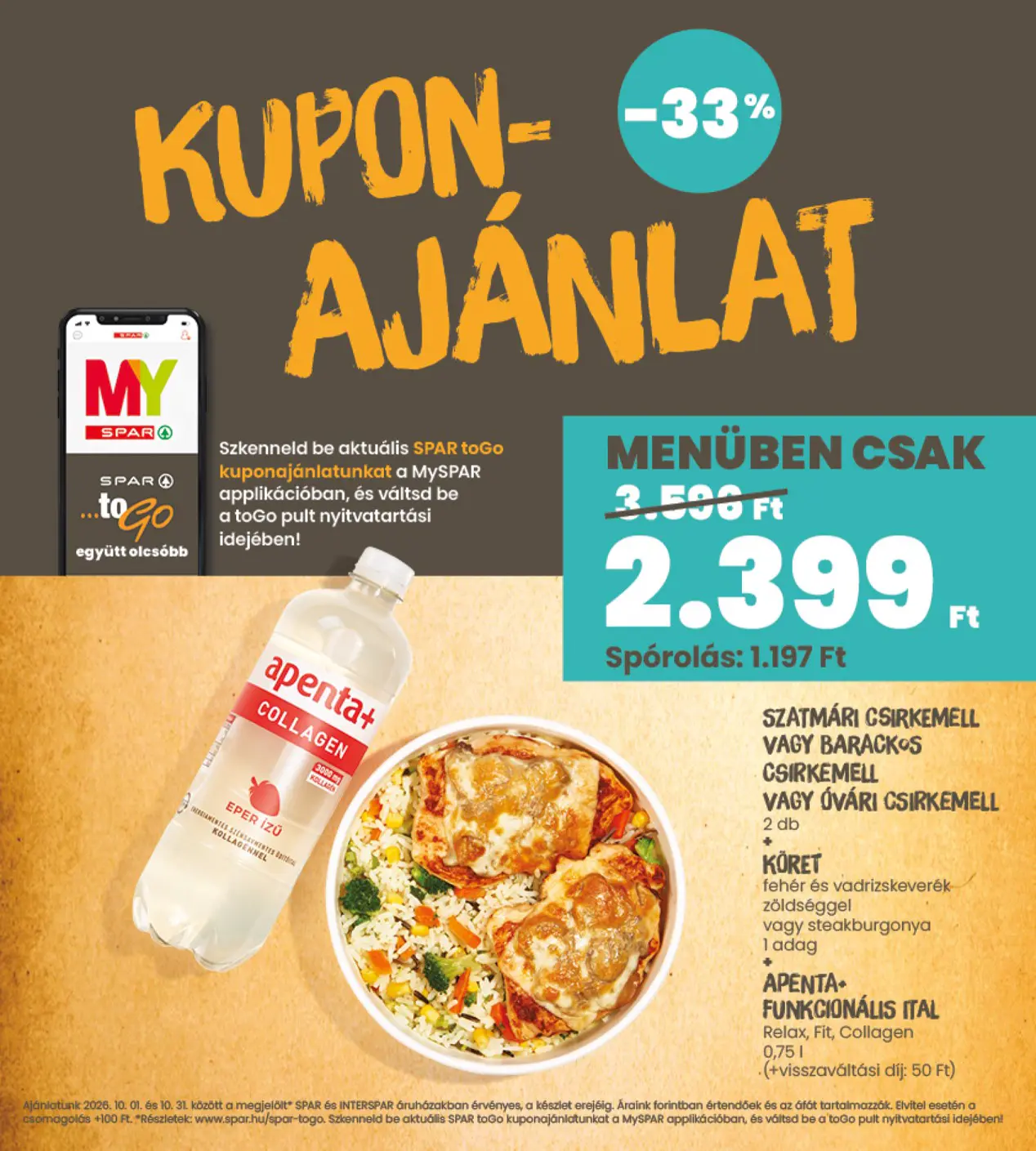 INTERSPAR szórólap, 15. oldal (okt. 22–28.)