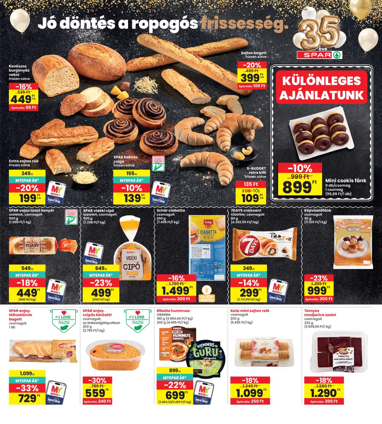 INTERSPAR szórólap, 16. oldal (okt. 22–28.)