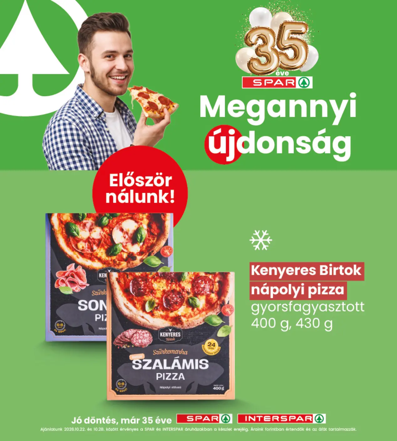 INTERSPAR szórólap, 18. oldal (okt. 22–28.)