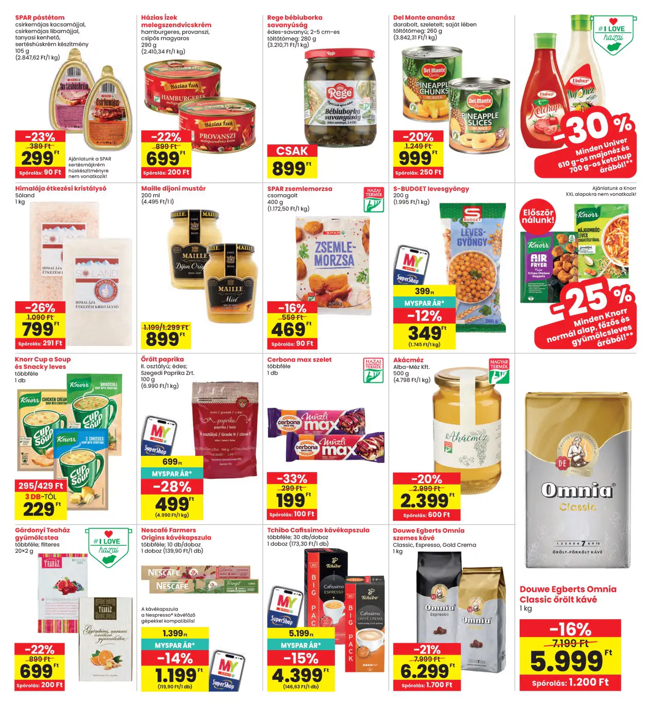 INTERSPAR szórólap, 22. oldal (okt. 22–28.)