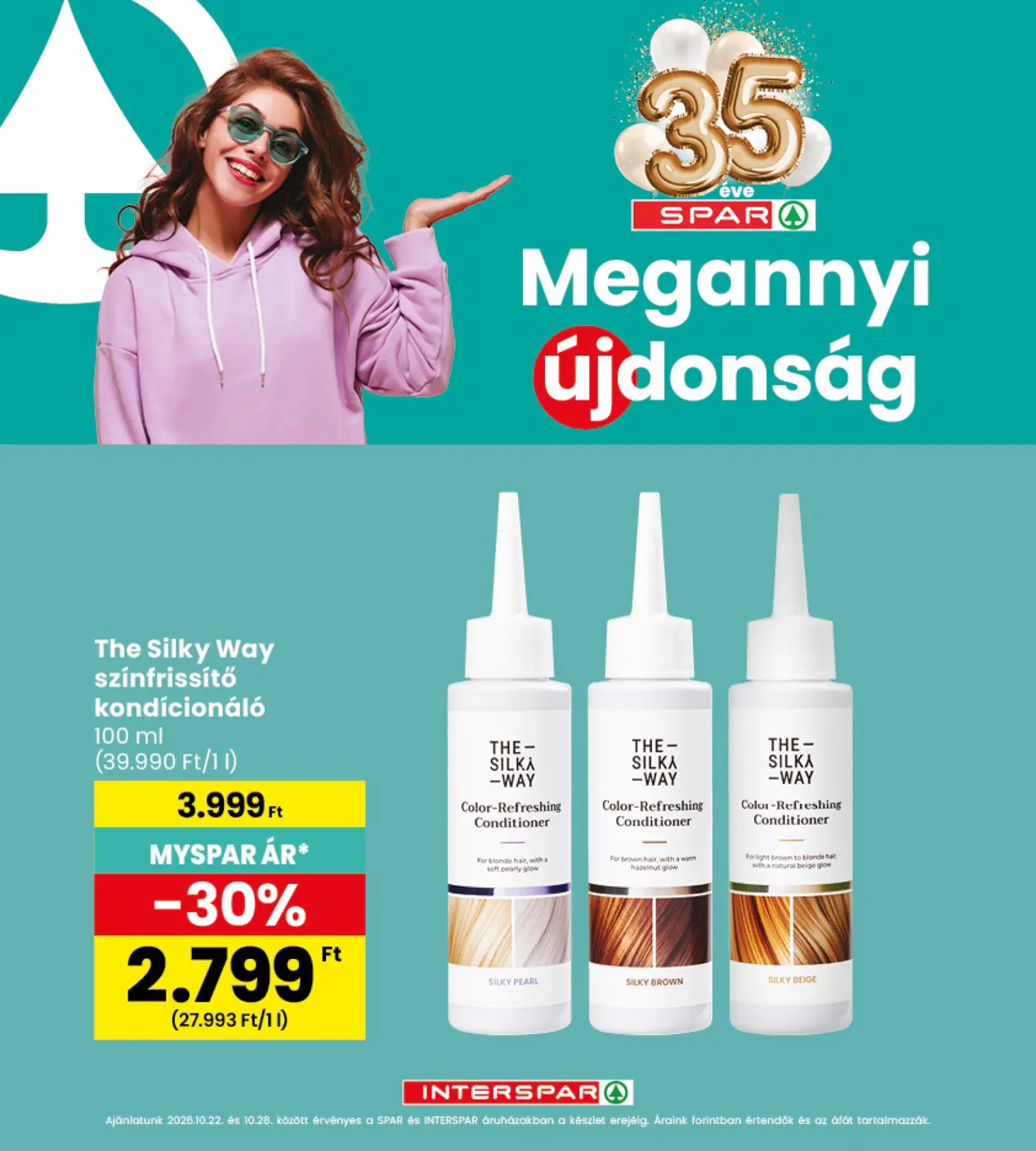 INTERSPAR szórólap, 32. oldal (okt. 22–28.)