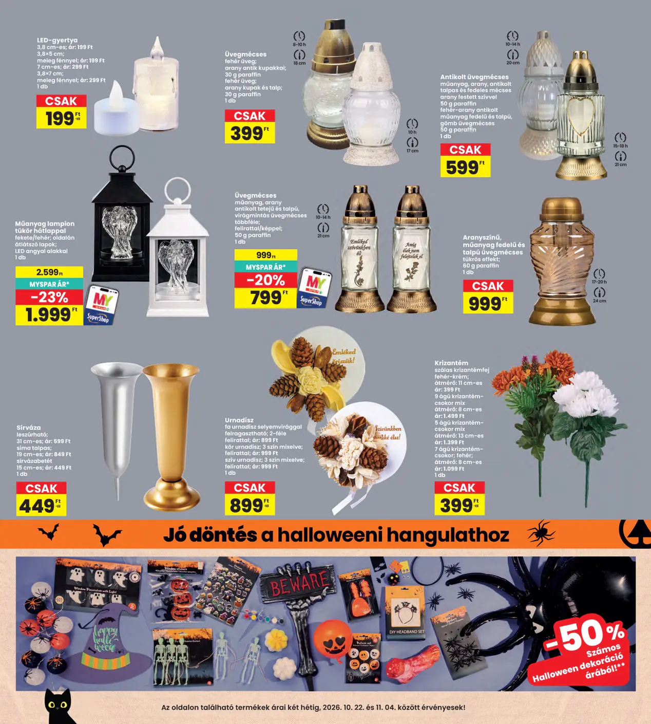 INTERSPAR szórólap, 35. oldal (okt. 22–28.)