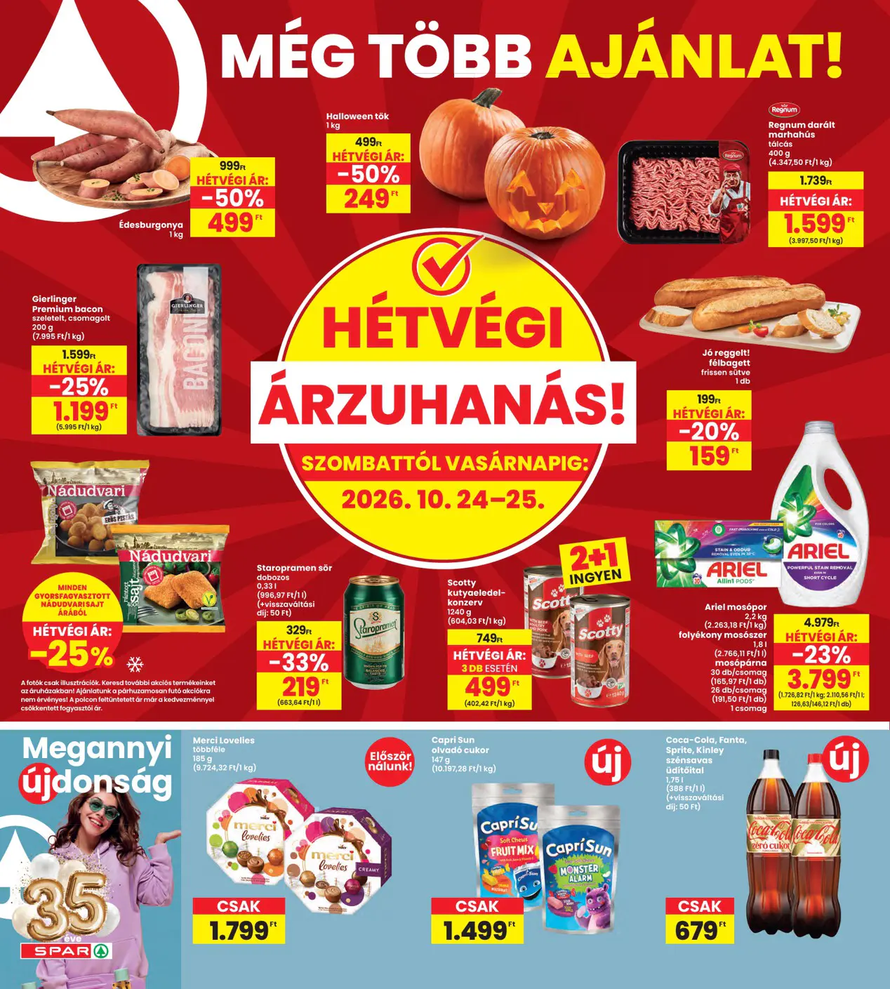 INTERSPAR szórólap, 45. oldal (okt. 22–28.)