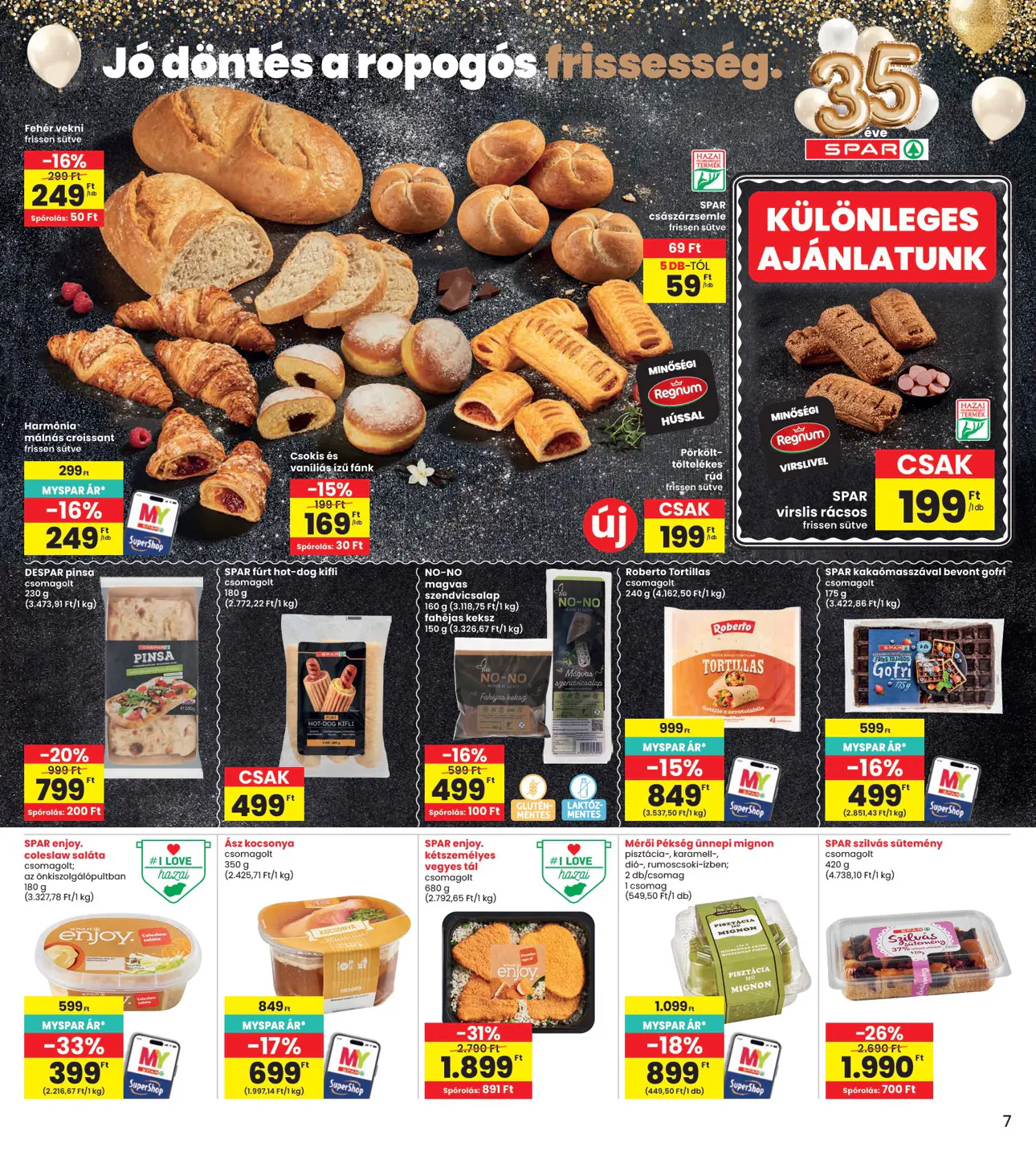 INTERSPAR szórólap, 7. oldal (okt. 29. – nov. 4.)