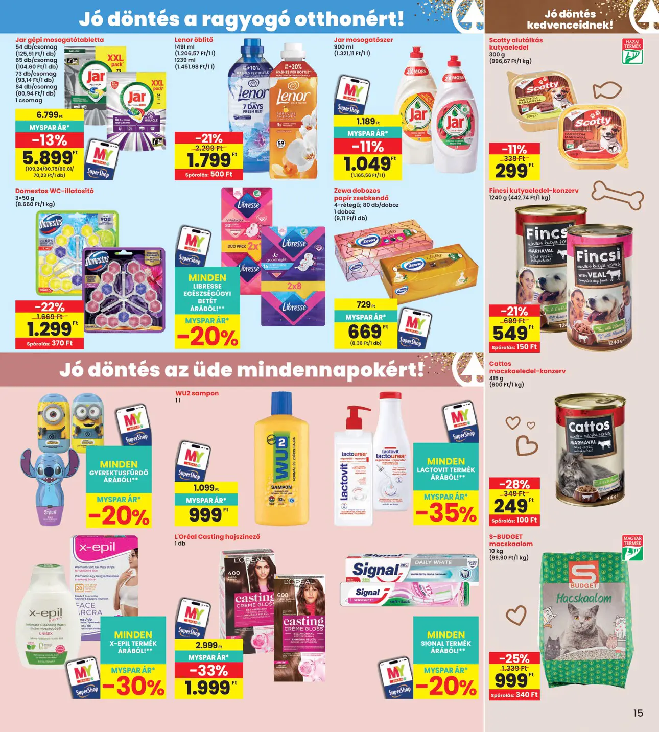 INTERSPAR szórólap, 15. oldal (okt. 29. – nov. 4.)