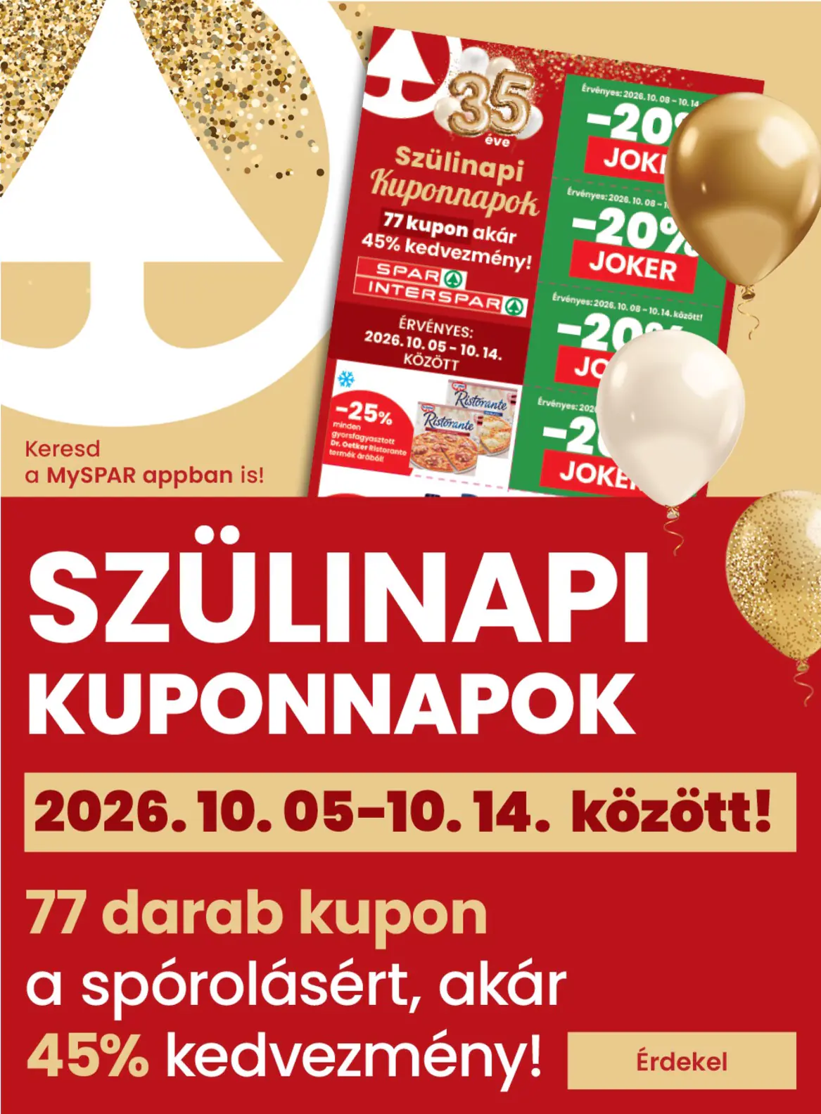 Spar szórólap, 2. oldal (okt. 8–14.)