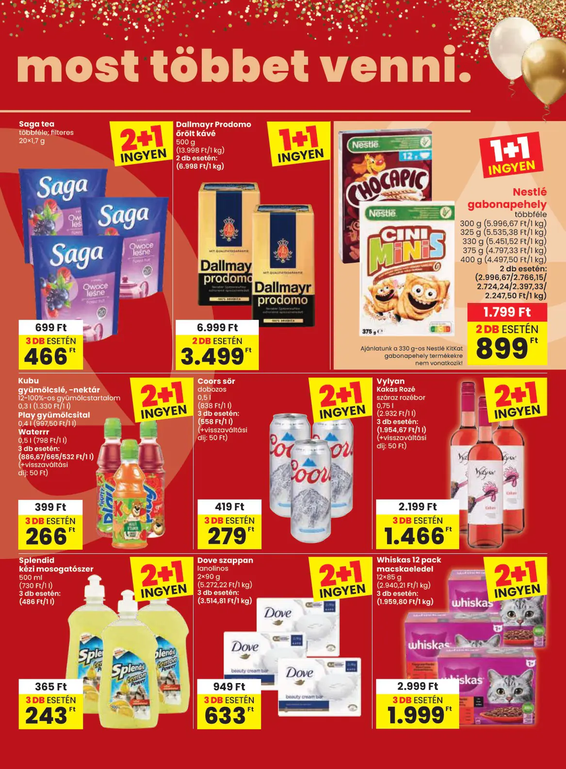 Spar szórólap, 9. oldal (okt. 8–14.)