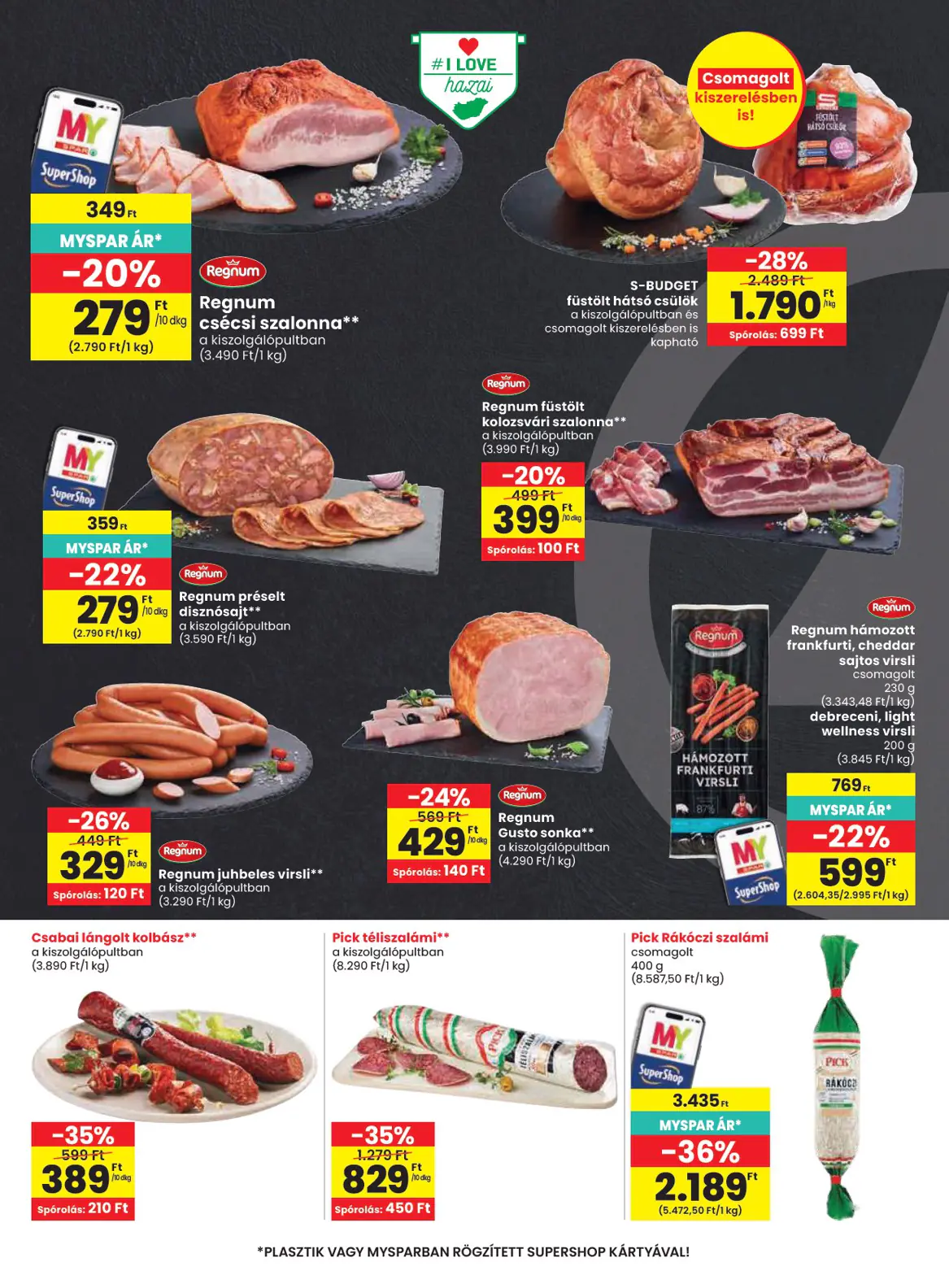 Spar szórólap, 18. oldal (okt. 8–14.)