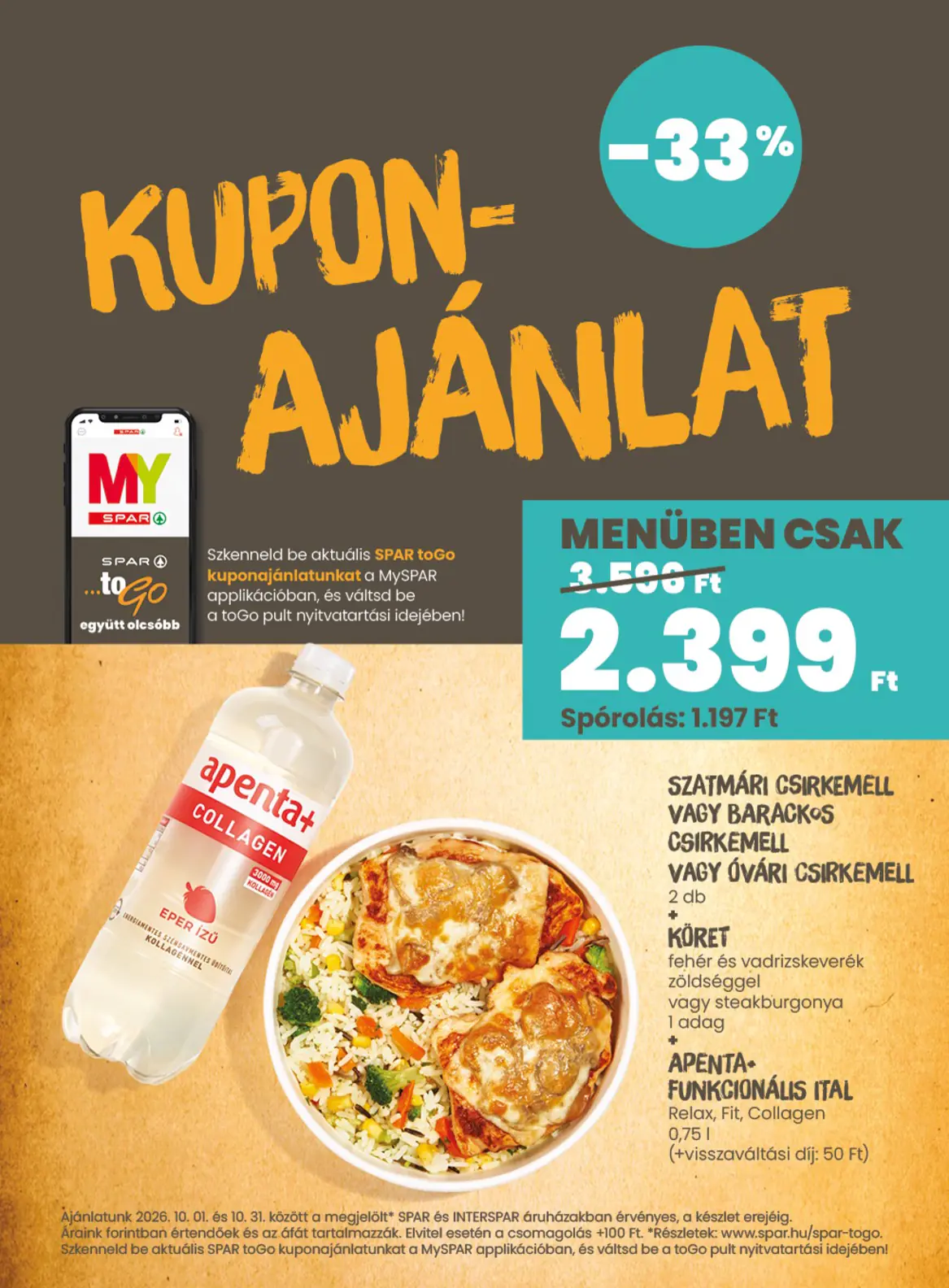 Spar szórólap, 20. oldal (okt. 8–14.)