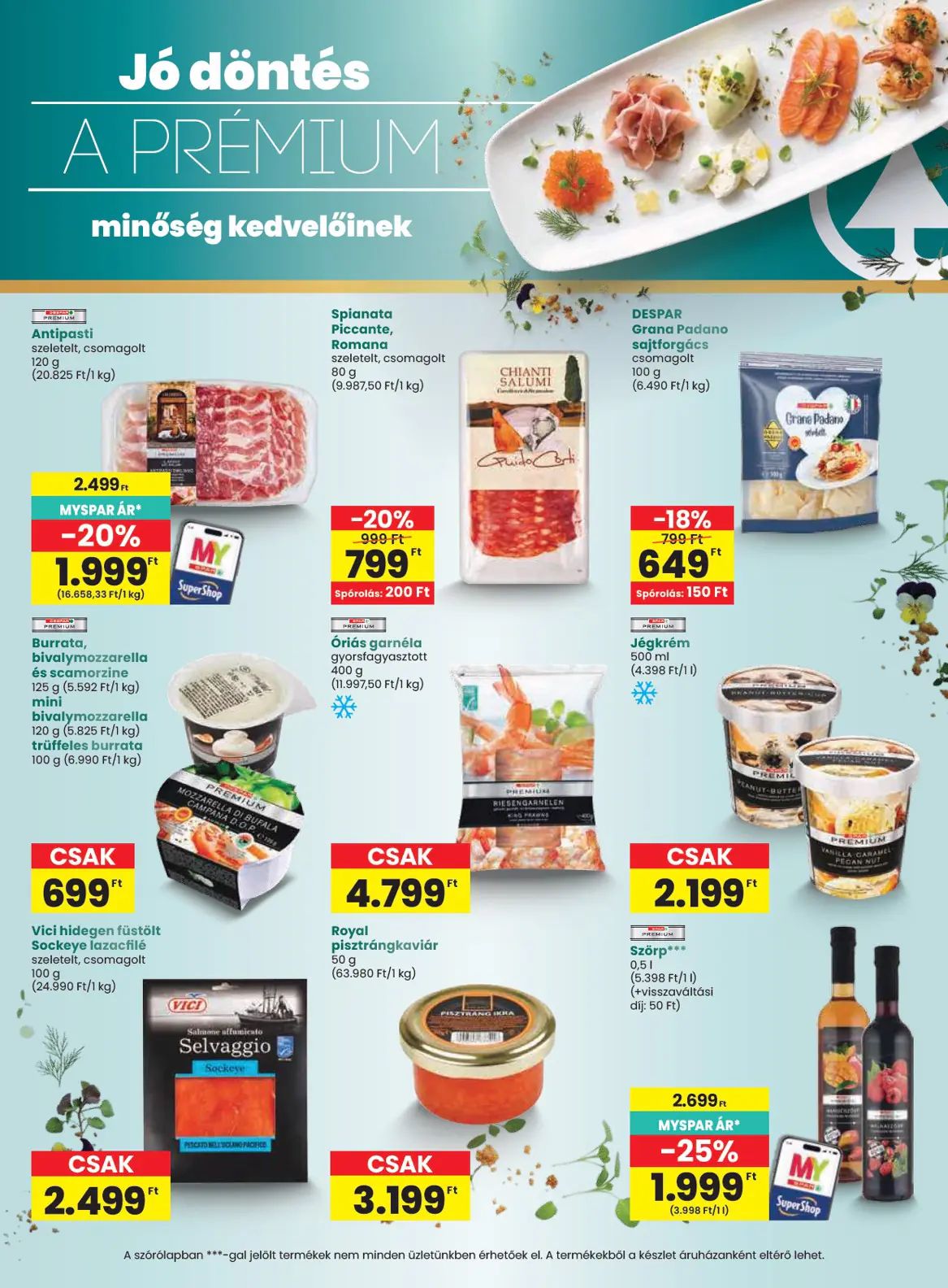 Spar szórólap, 29. oldal (okt. 8–14.)