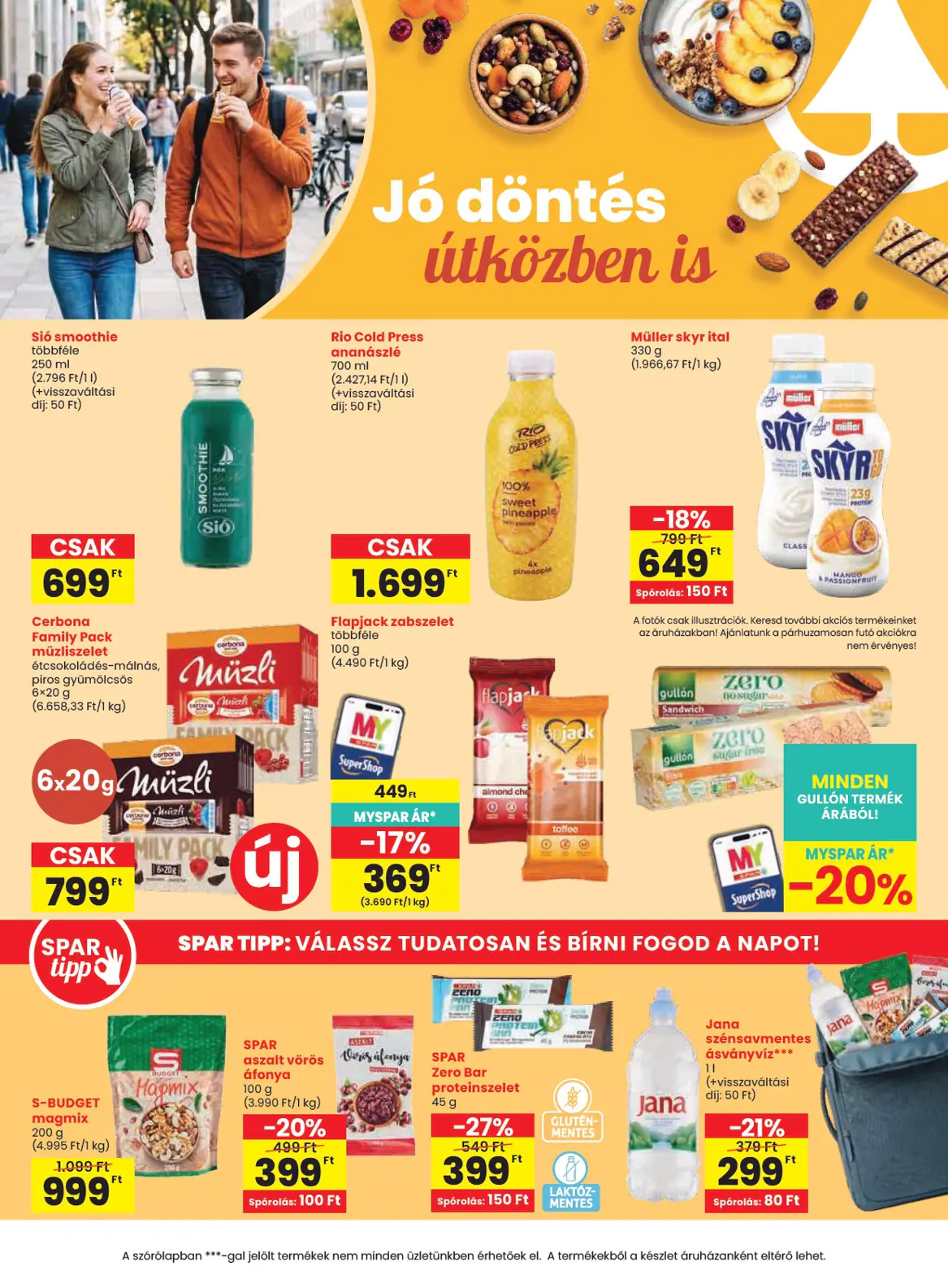 Spar szórólap, 32. oldal (okt. 8–14.)