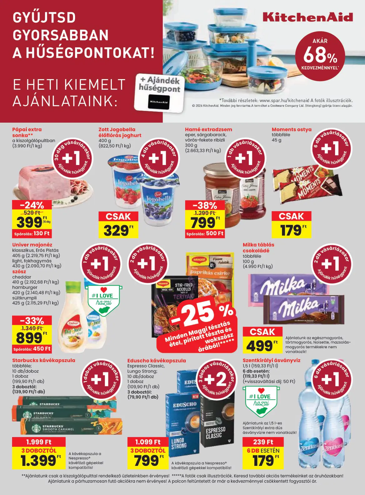 Spar szórólap, 44. oldal (okt. 8–14.)