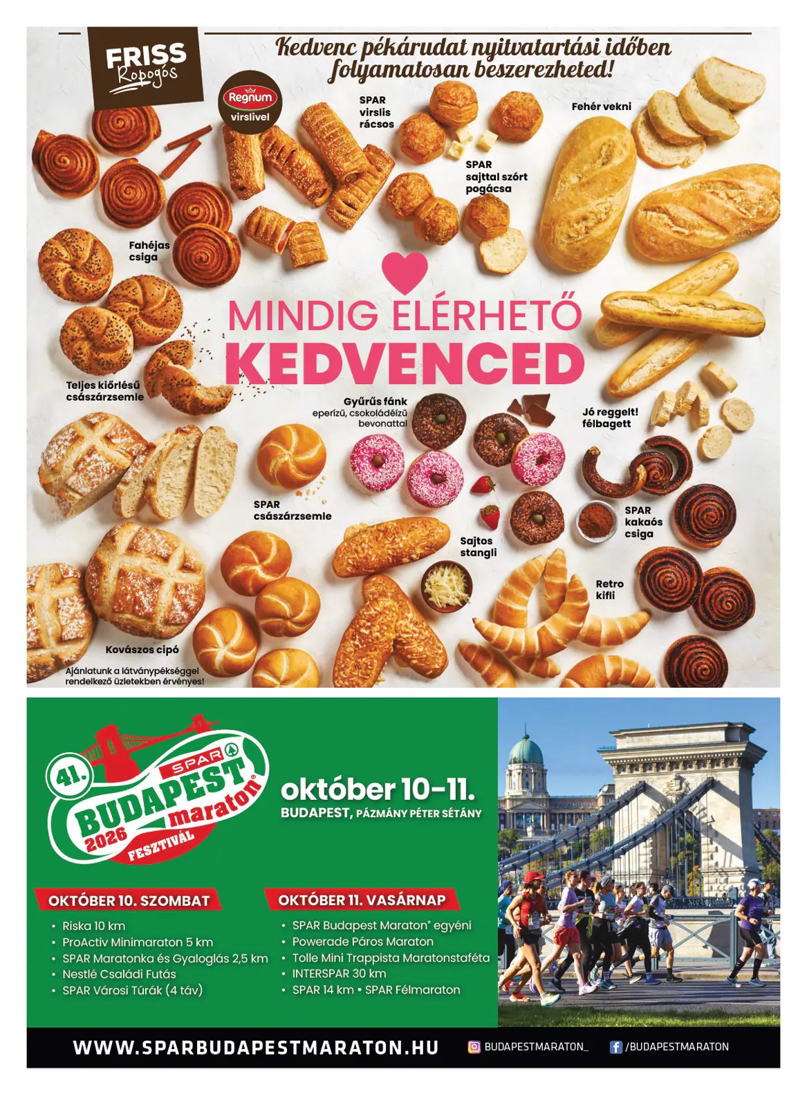 Spar szórólap, 46. oldal (okt. 8–14.)