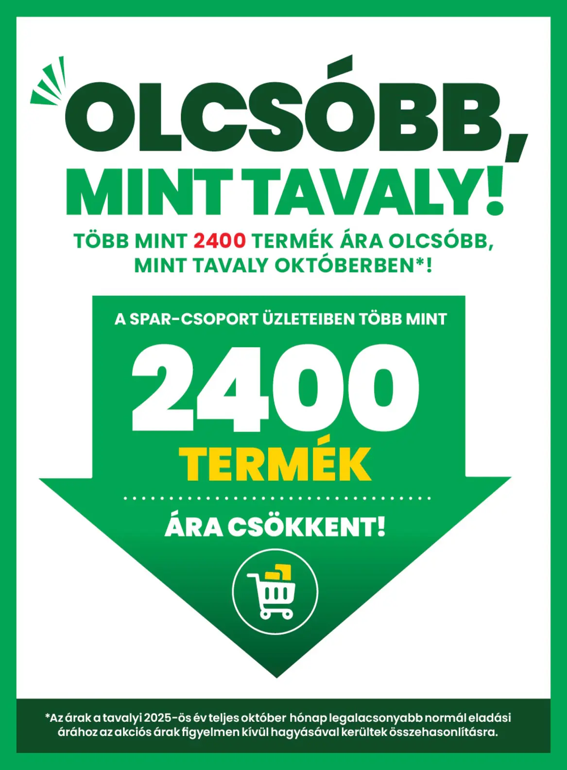 Spar szórólap, 47. oldal (okt. 8–14.)