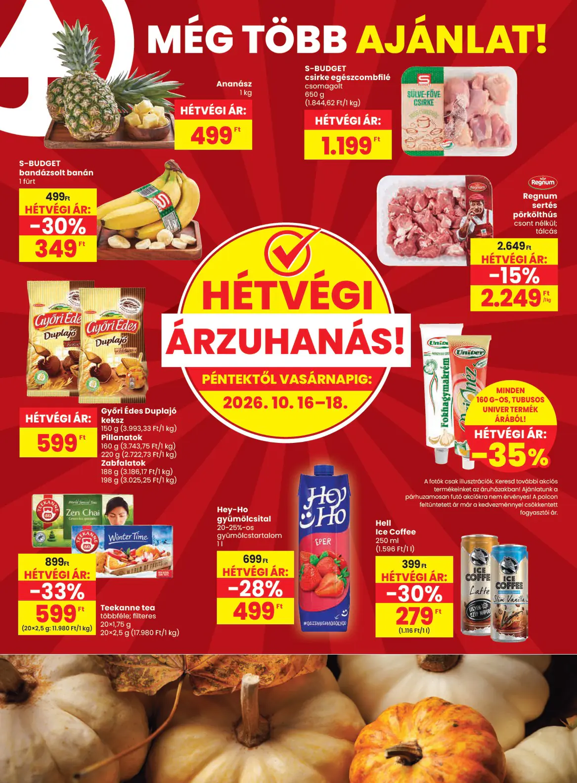 Spar szórólap, 20. oldal (okt. 15–21.)