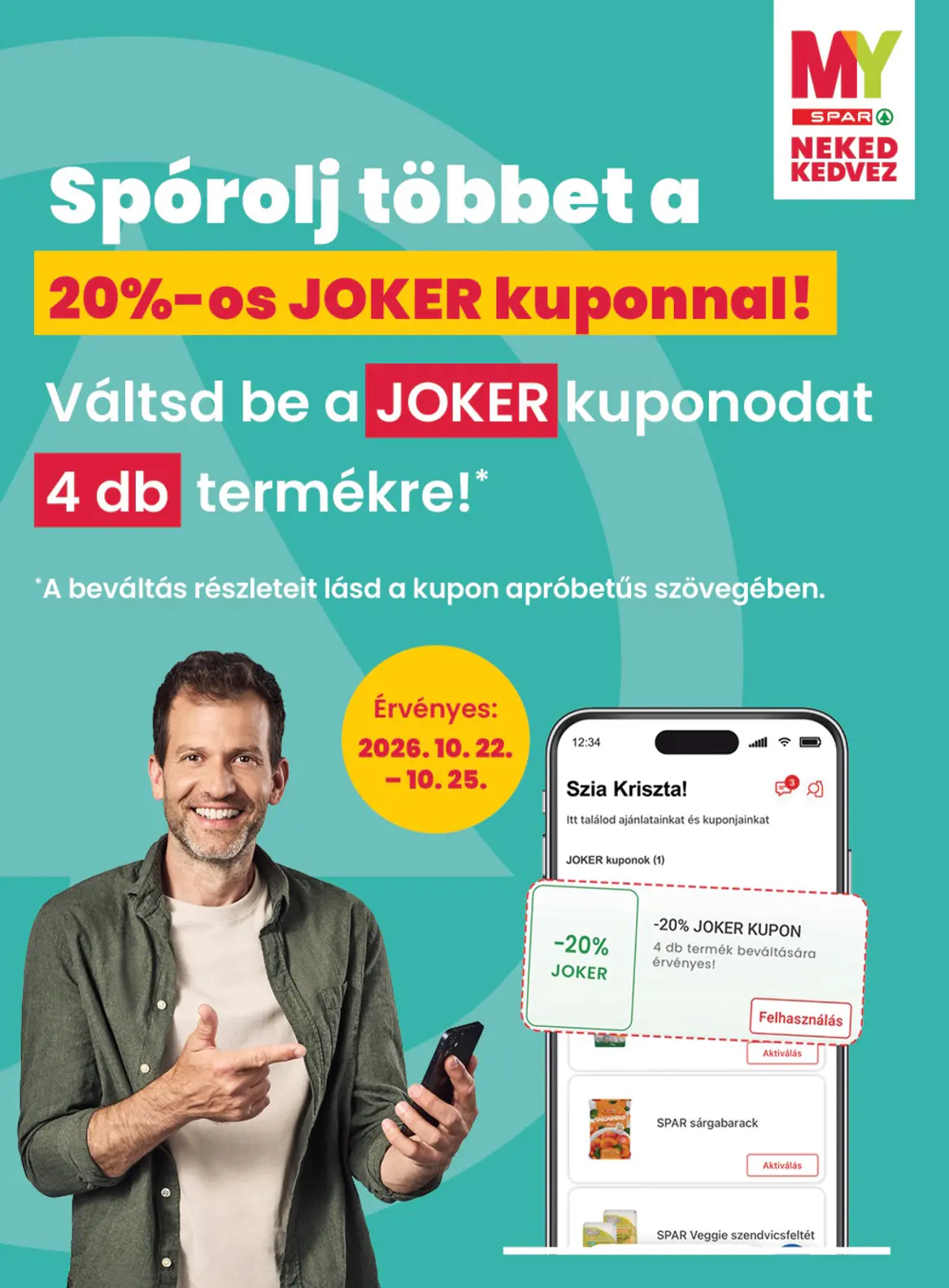Spar szórólap, 2. oldal (okt. 22–28.)