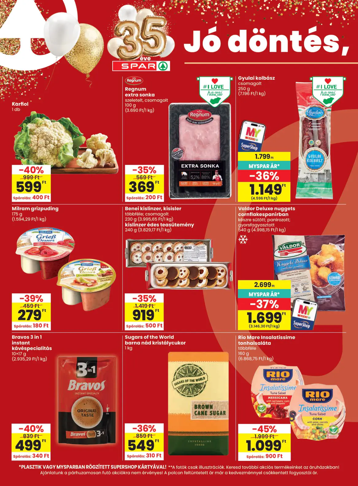 Spar szórólap, 4. oldal (okt. 22–28.)