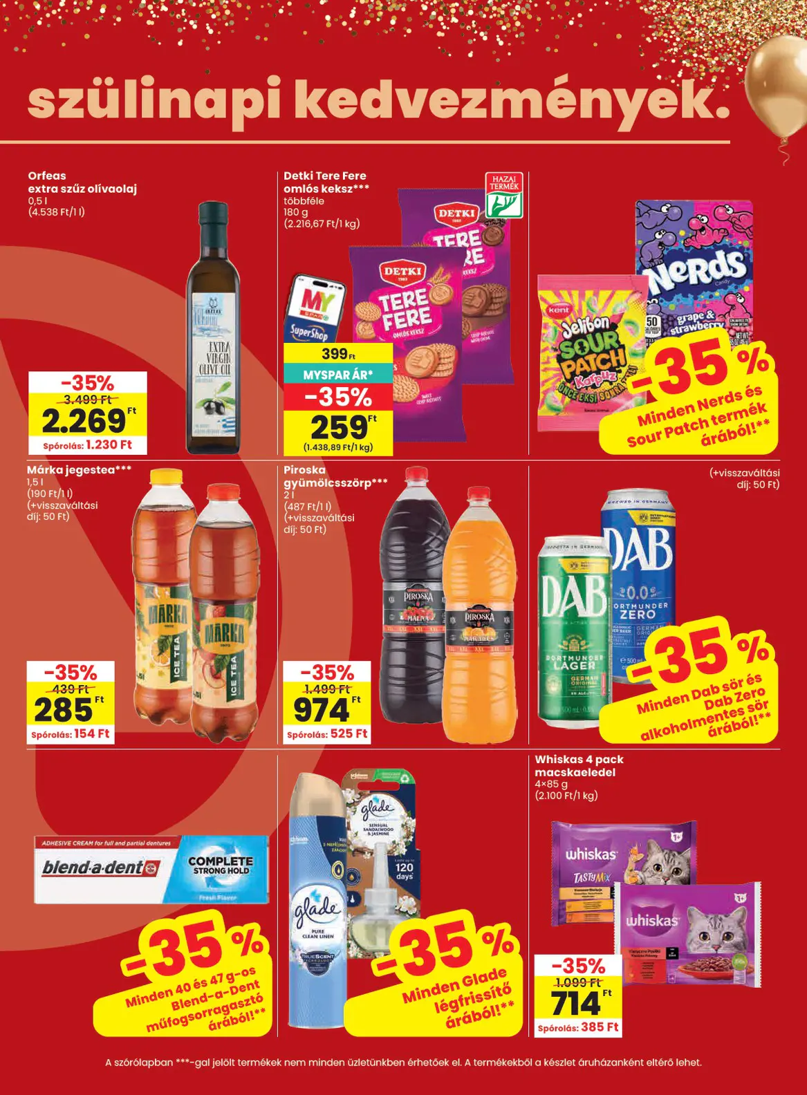 Spar szórólap, 5. oldal (okt. 22–28.)