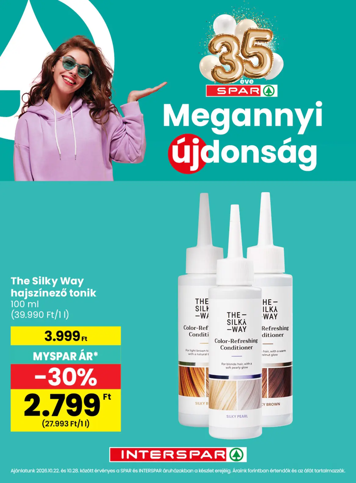 Spar szórólap, 34. oldal (okt. 22–28.)