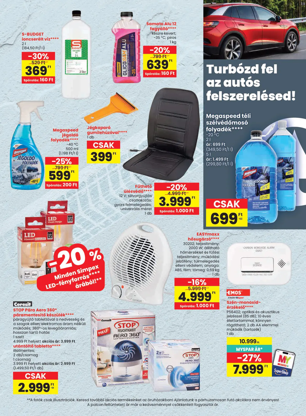 Spar szórólap, 38. oldal (okt. 22–28.)