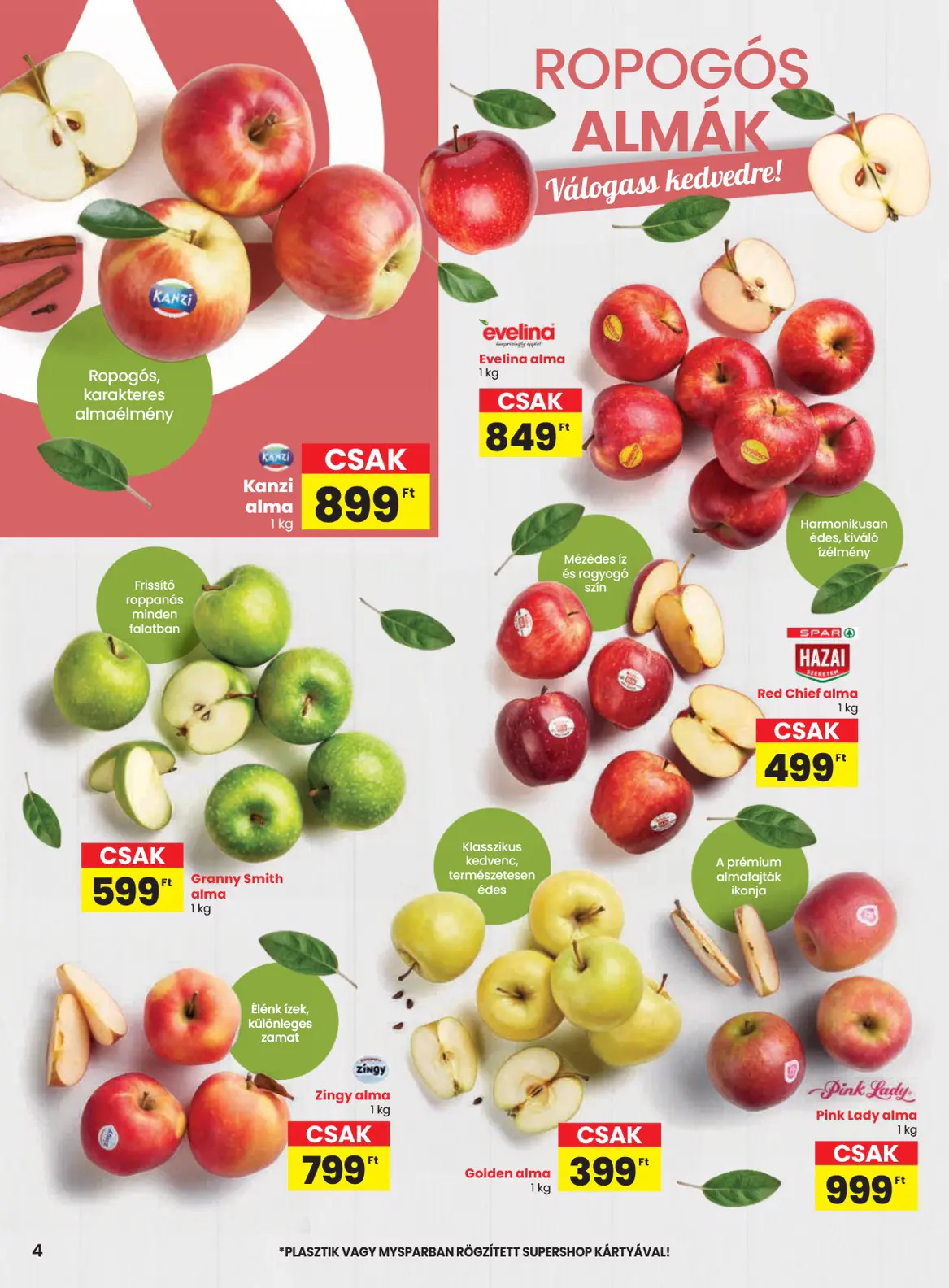 Spar szórólap, 4. oldal (okt. 29. – nov. 4.)