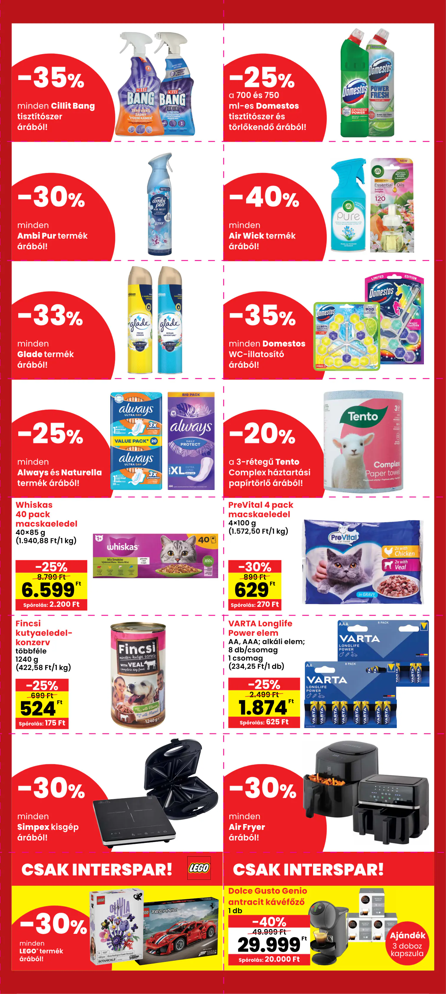 Spar Szülinapi kuponnapok, 5. oldal (okt. 5–14.)