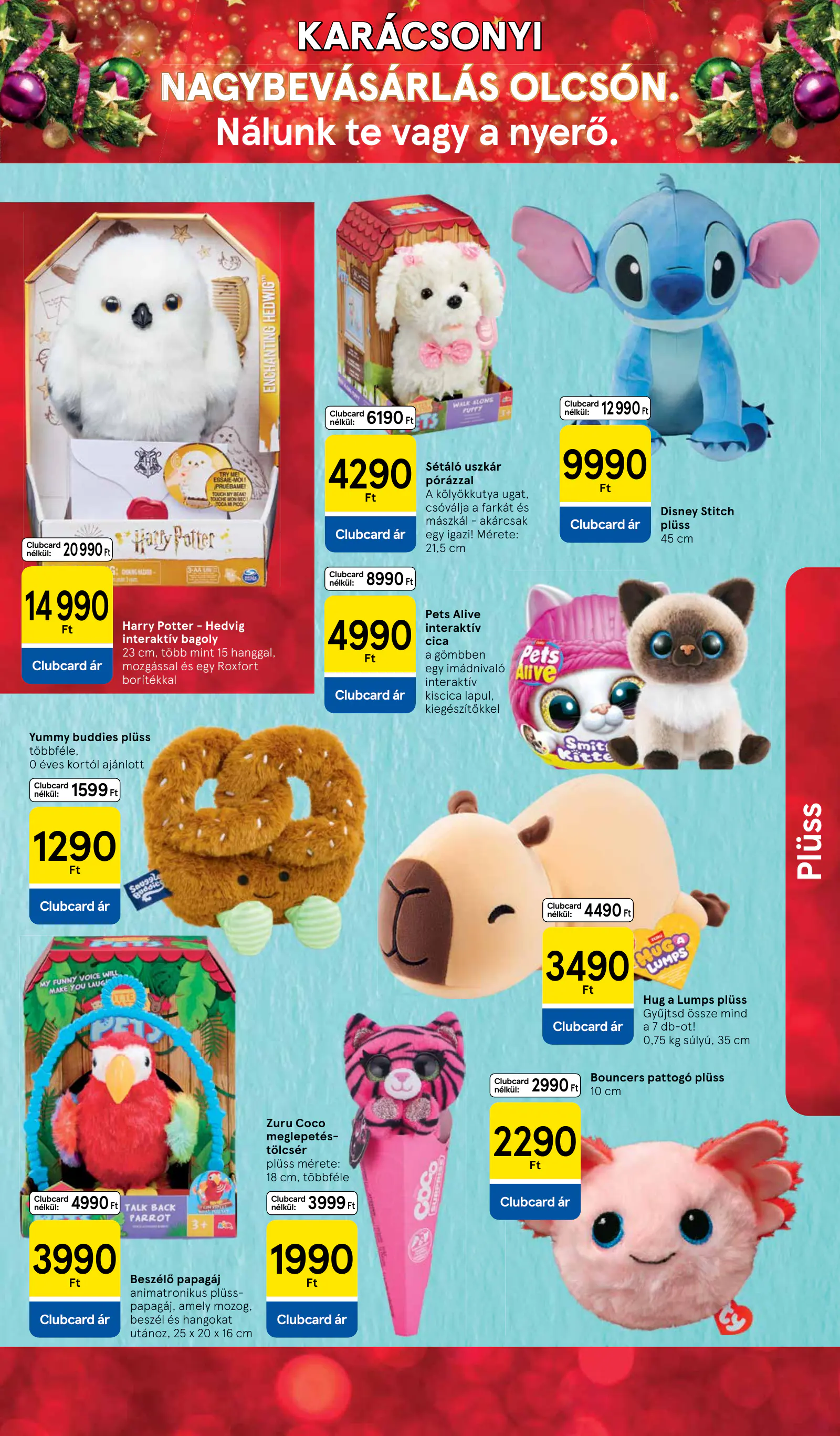 Tesco akciós újság, 3. oldal (okt. 28. – nov. 17.)