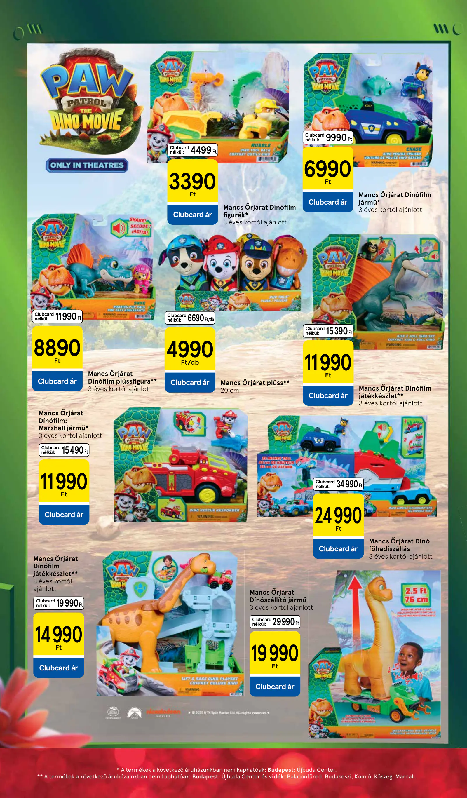 Tesco akciós újság, 4. oldal (okt. 28. – nov. 17.)