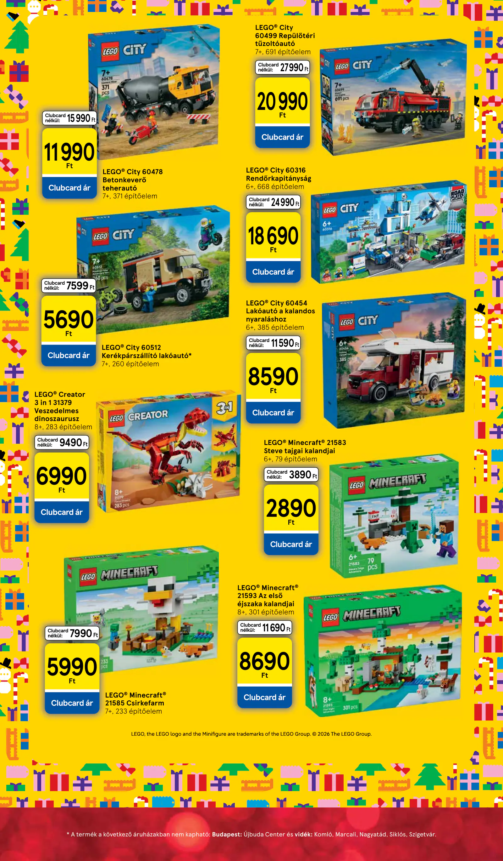 Tesco akciós újság, 15. oldal (okt. 28. – nov. 17.)