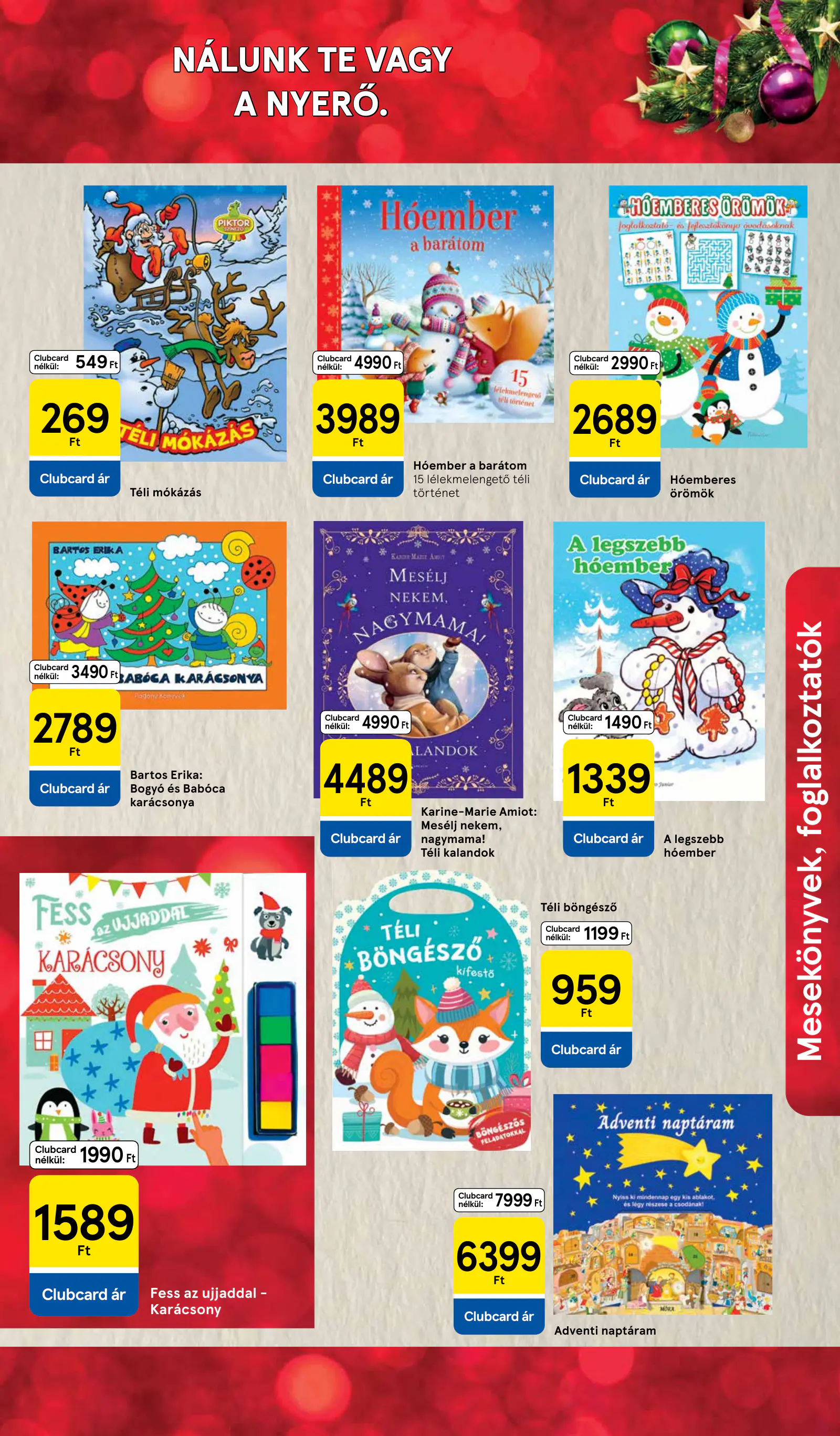 Tesco akciós újság, 19. oldal (okt. 28. – nov. 17.)