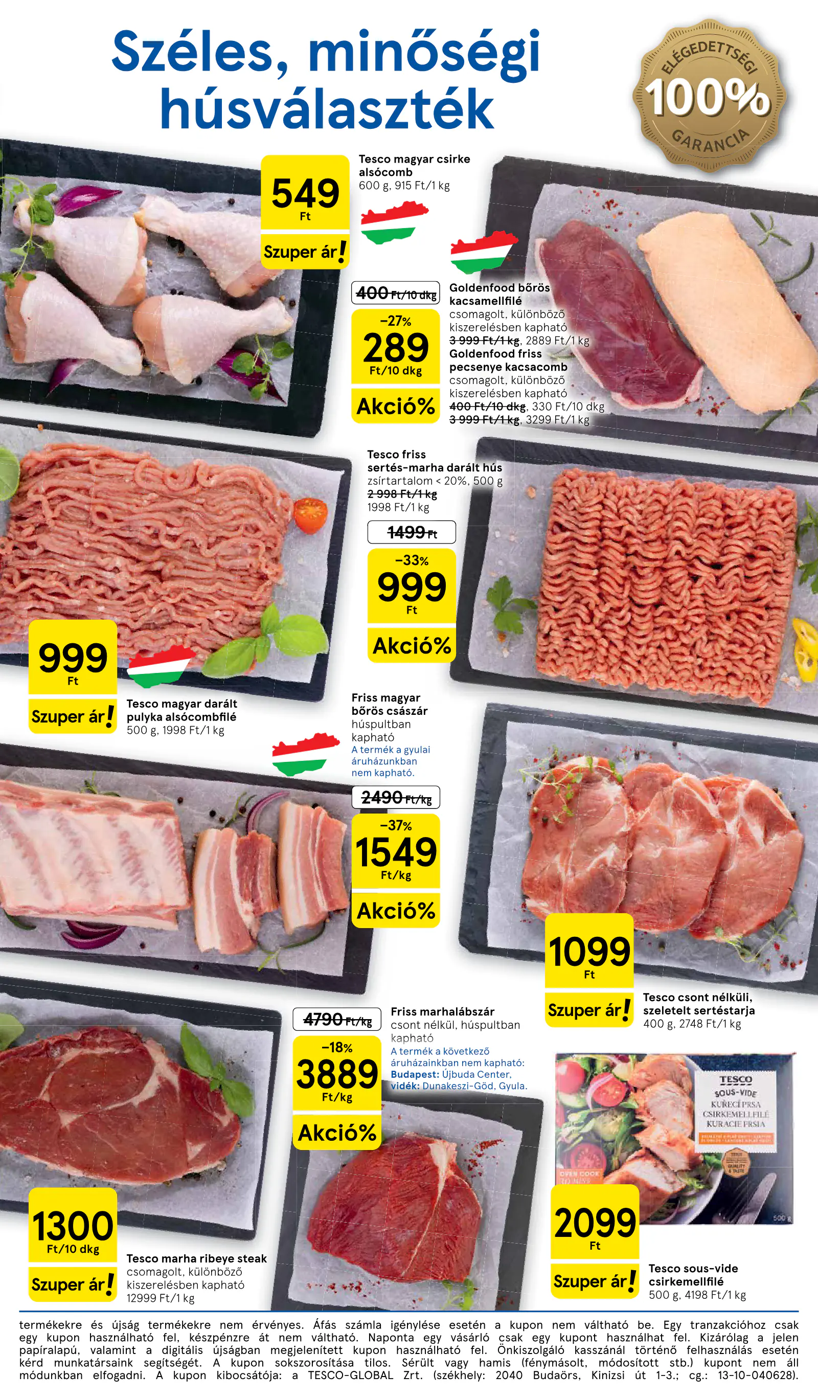Tesco Hipermarket akciós újság, 3. oldal (okt. 8–14.)
