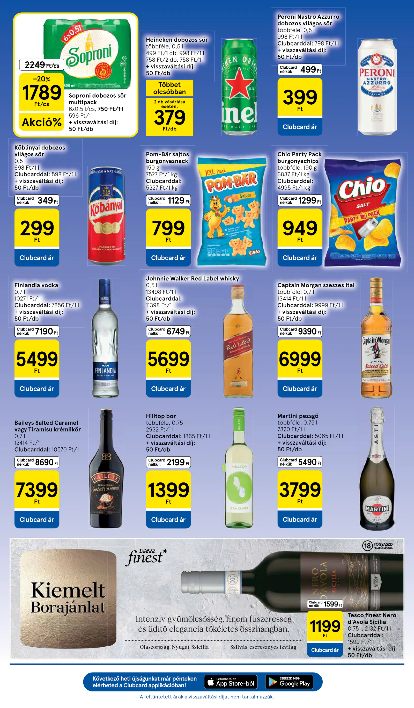 Tesco Hipermarket akciós újság, 7. oldal (okt. 8–14.)