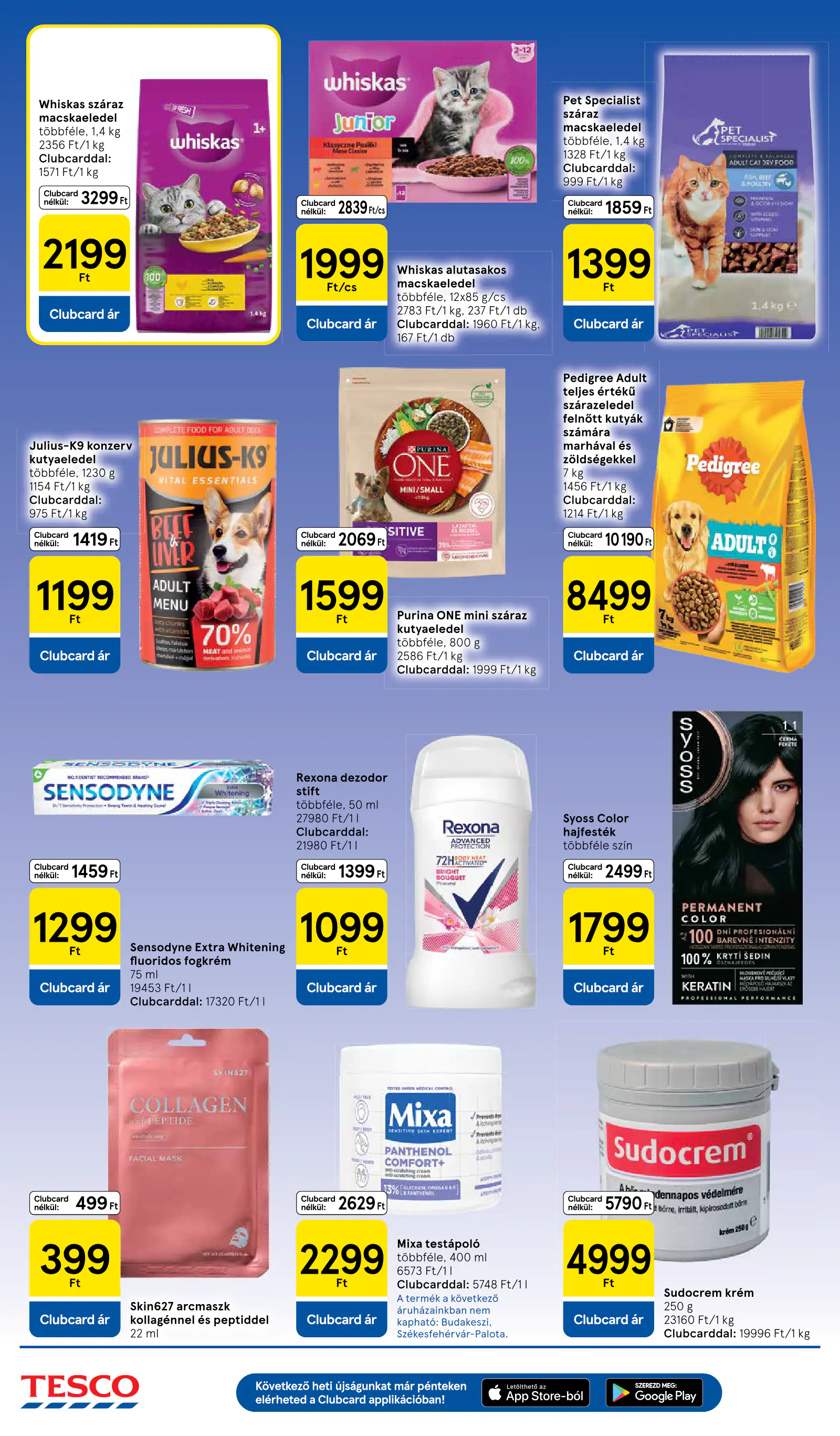 Tesco Hipermarket akciós újság, 8. oldal (okt. 8–14.)