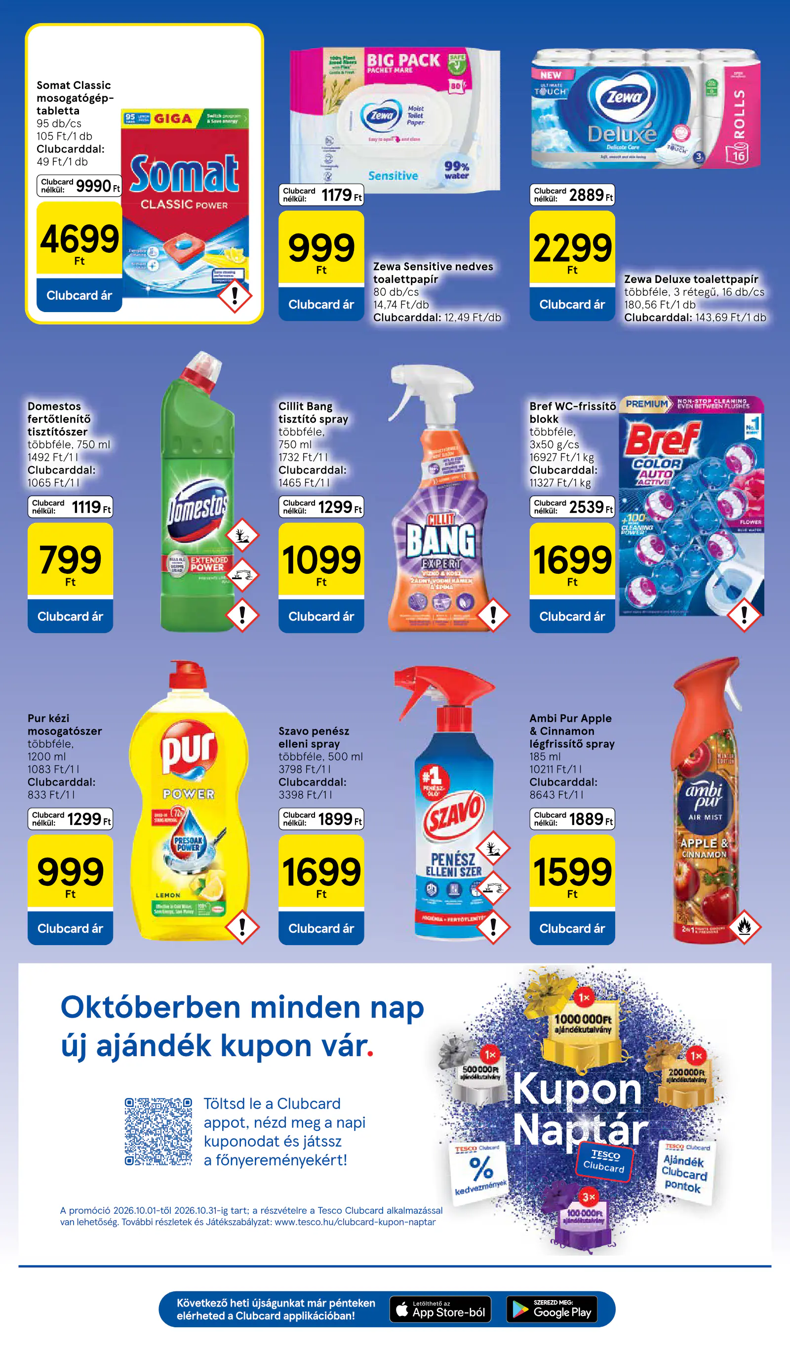 Tesco Hipermarket akciós újság, 9. oldal (okt. 8–14.)
