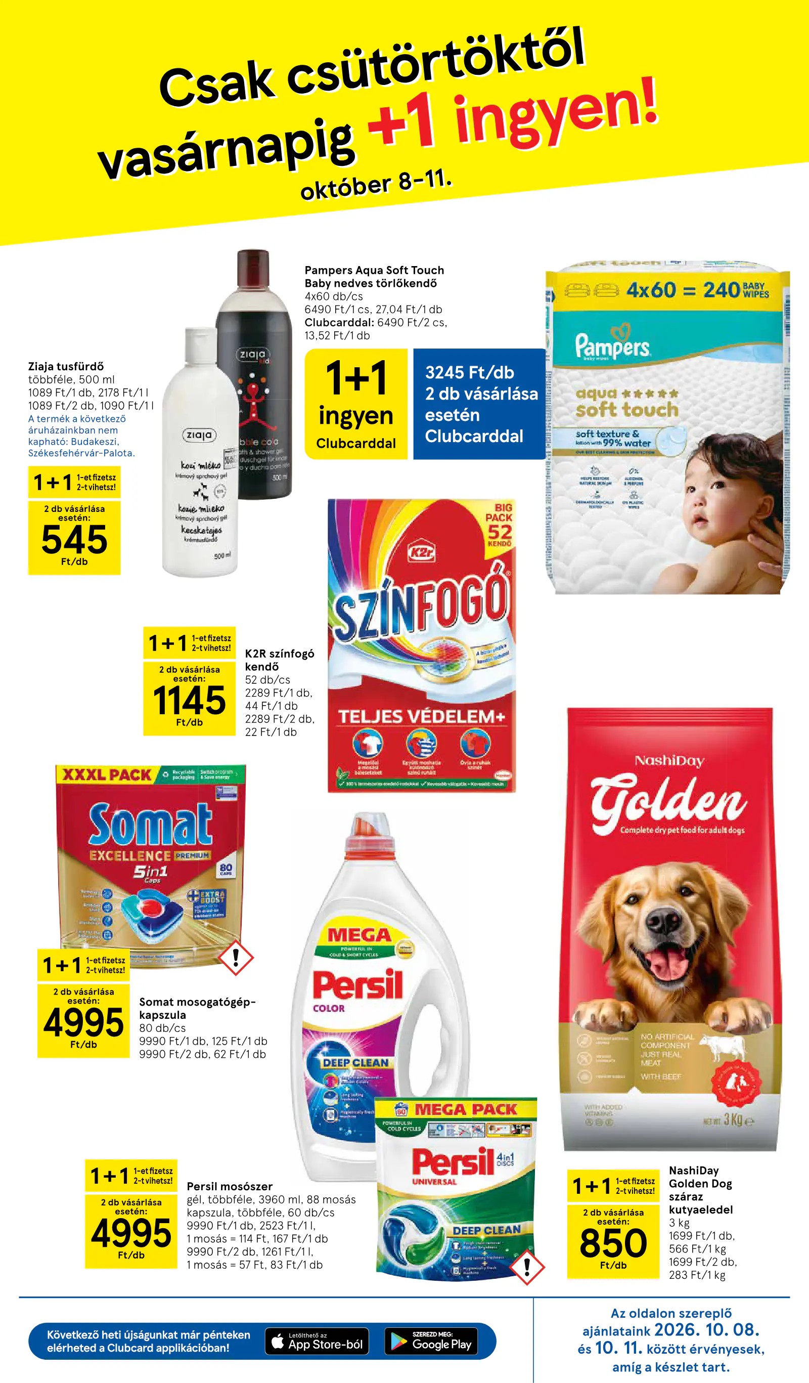 Tesco Hipermarket akciós újság, 11. oldal (okt. 8–14.)