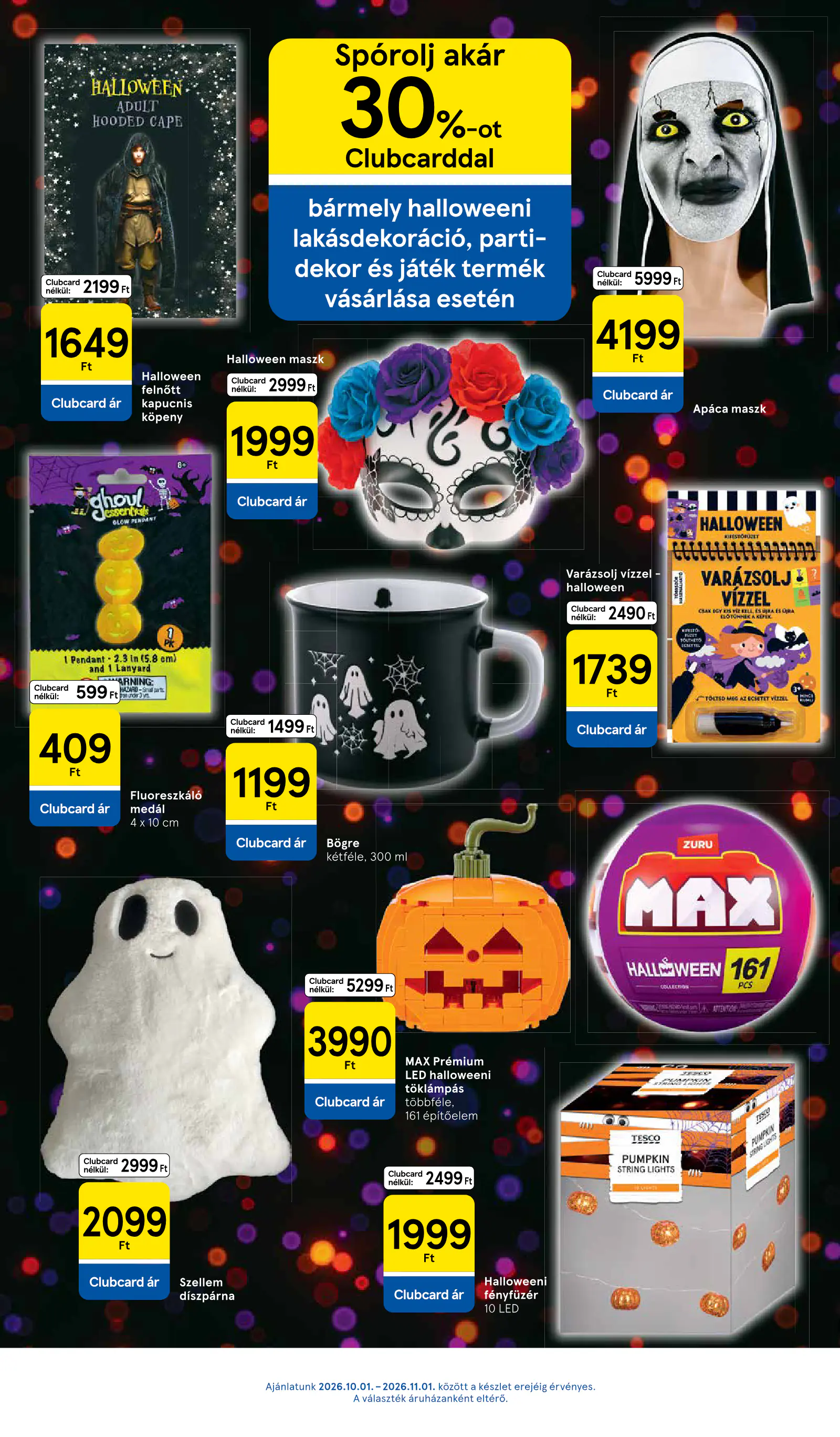 Tesco Hipermarket akciós újság, 13. oldal (okt. 8–14.)