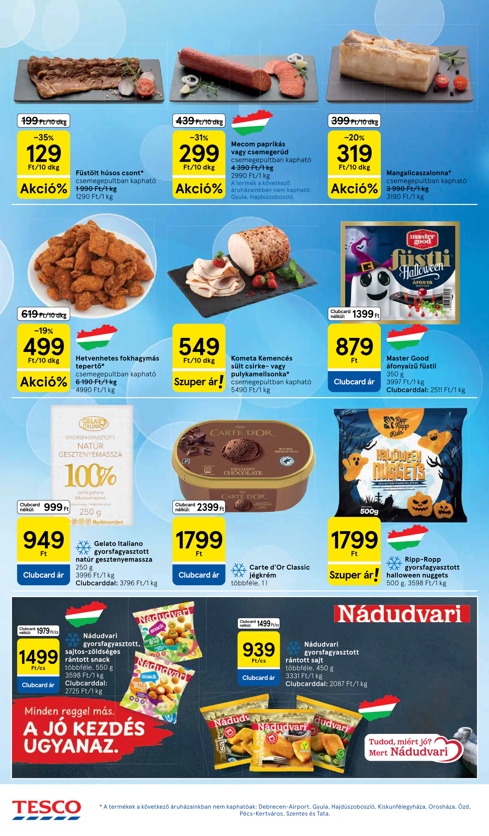 Tesco Hipermarket akciós újság, 20. oldal (okt. 8–14.)