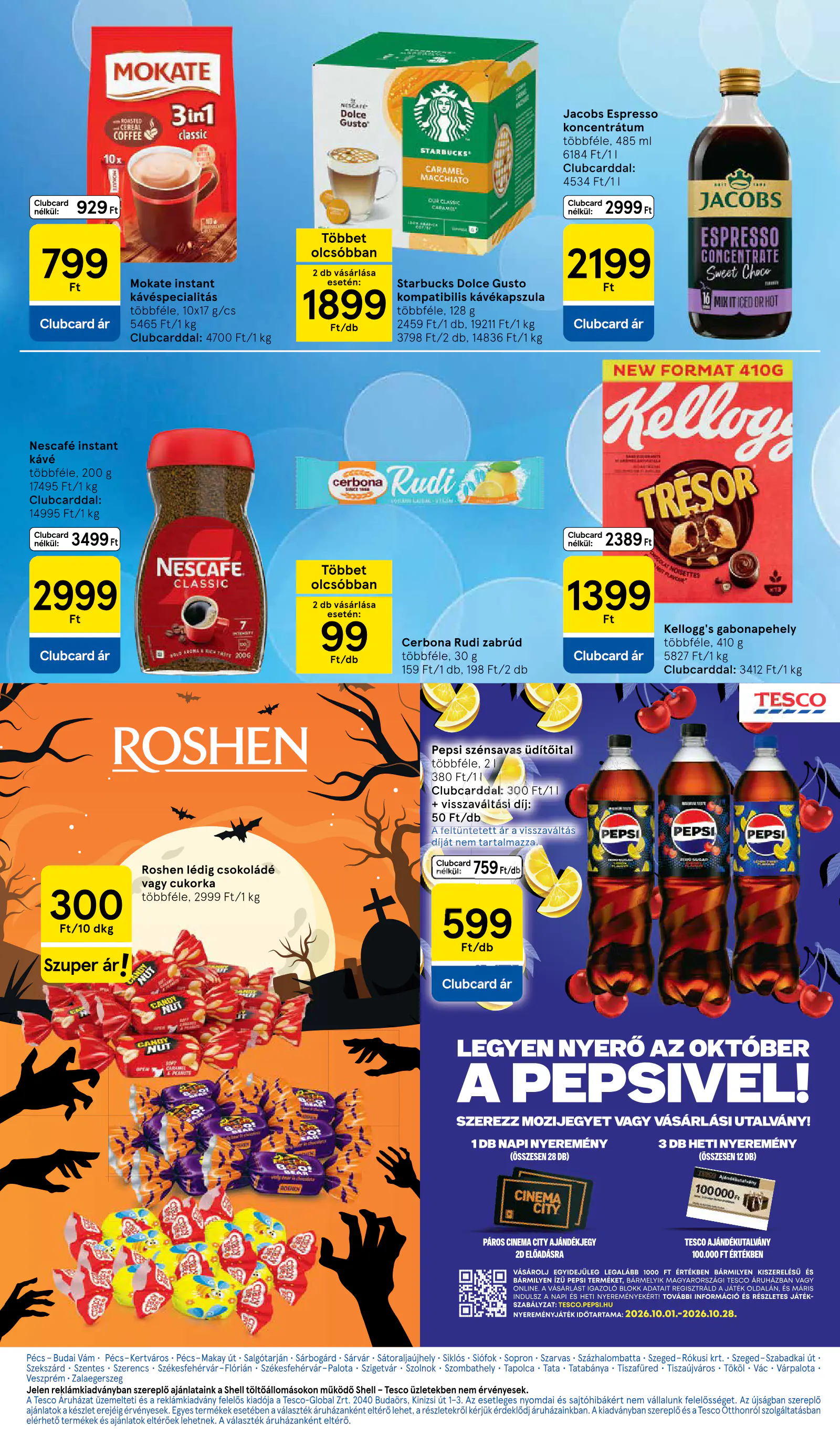 Tesco Hipermarket akciós újság, 25. oldal (okt. 8–14.)
