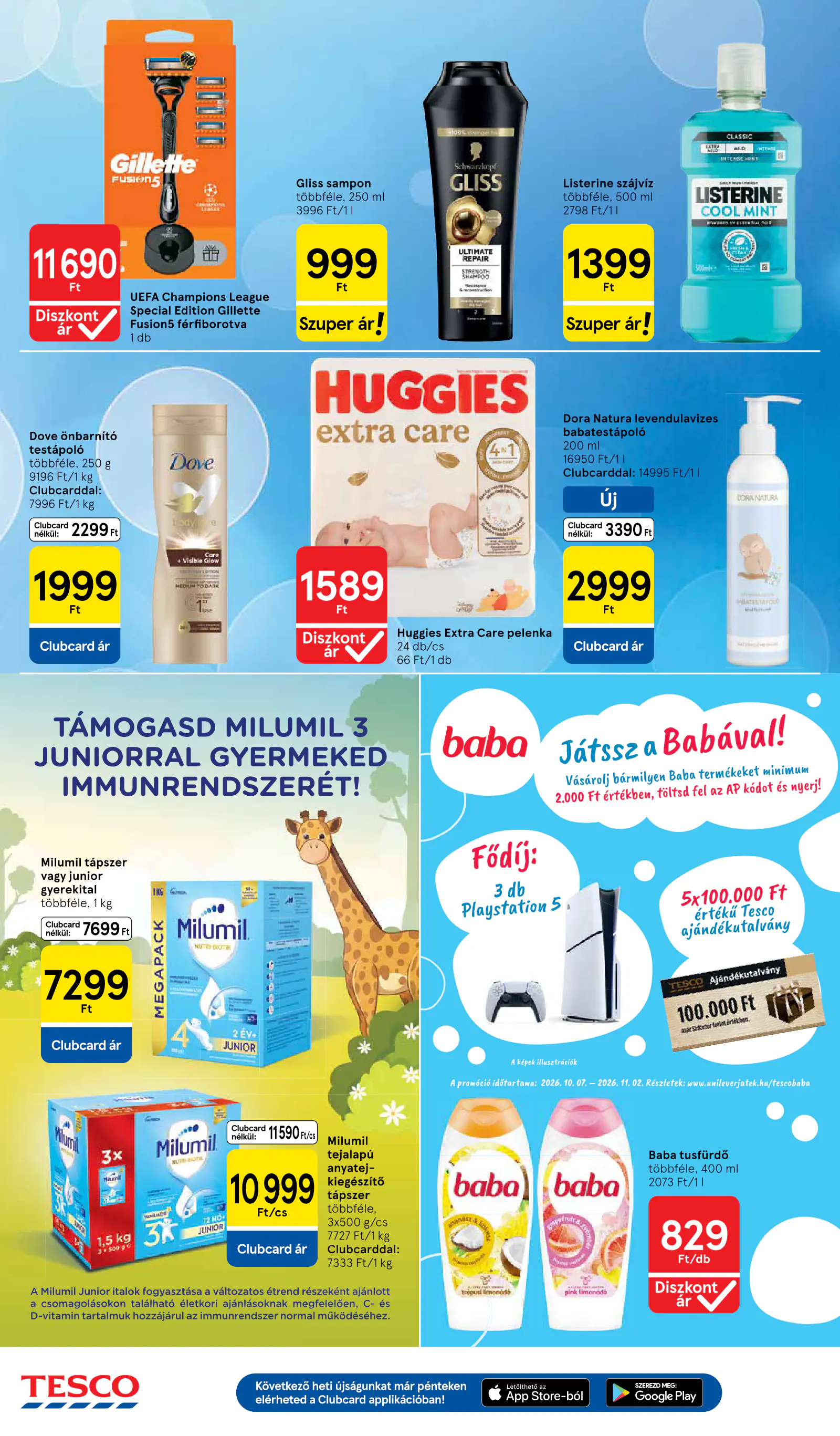 Tesco Hipermarket akciós újság, 28. oldal (okt. 8–14.)