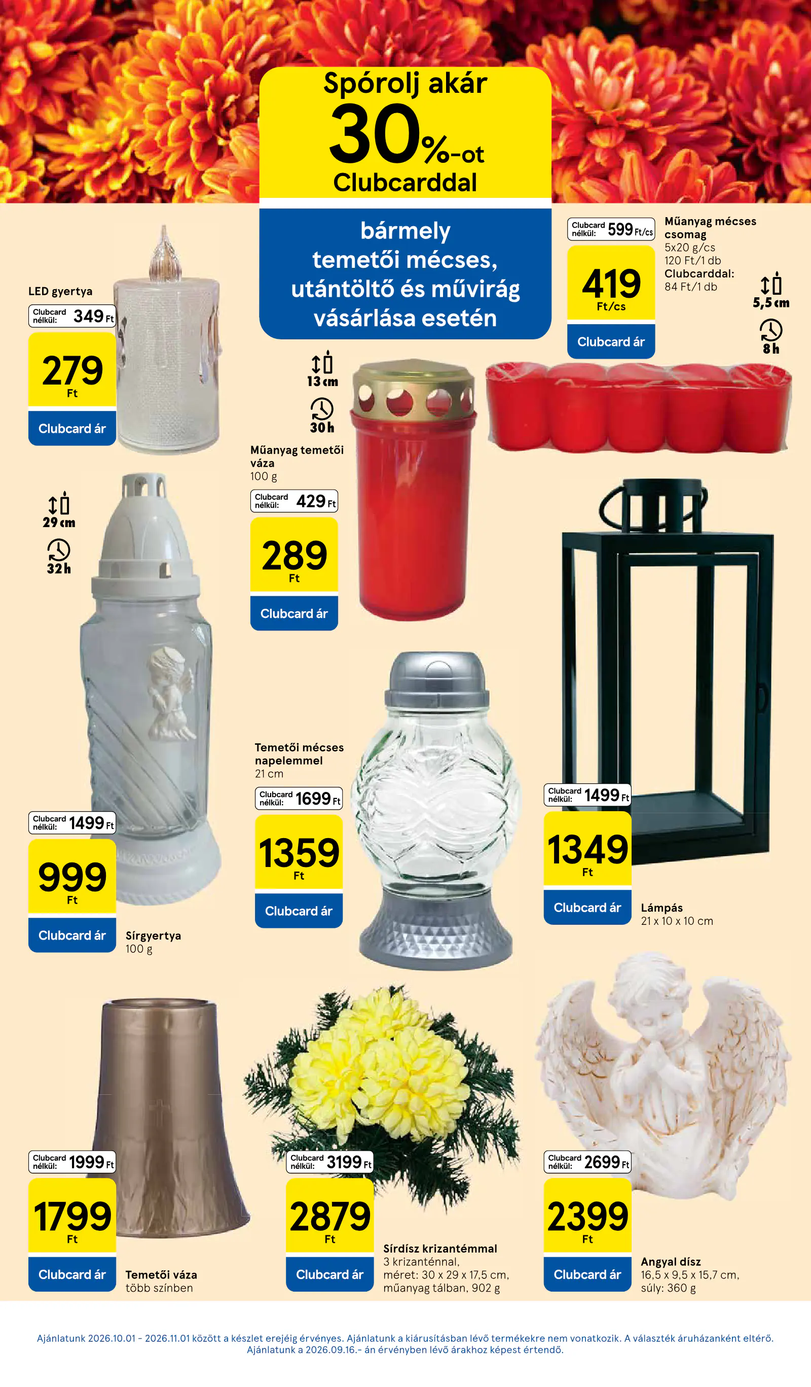 Tesco Hipermarket akciós újság, 29. oldal (okt. 8–14.)