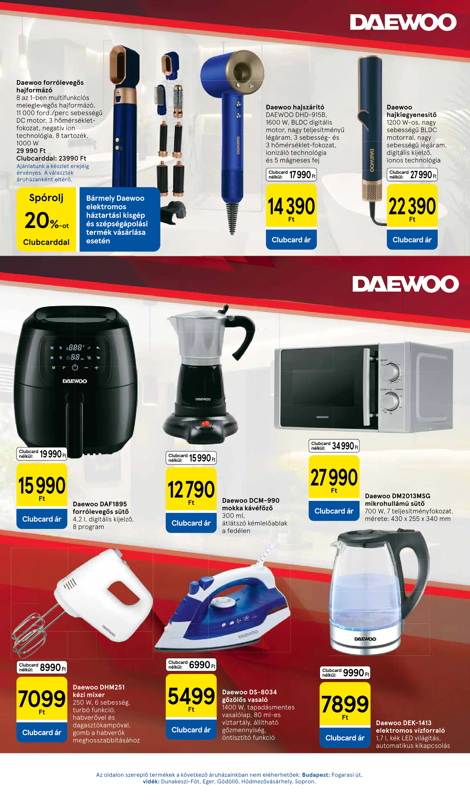 Tesco Hipermarket akciós újság, 33. oldal (okt. 8–14.)