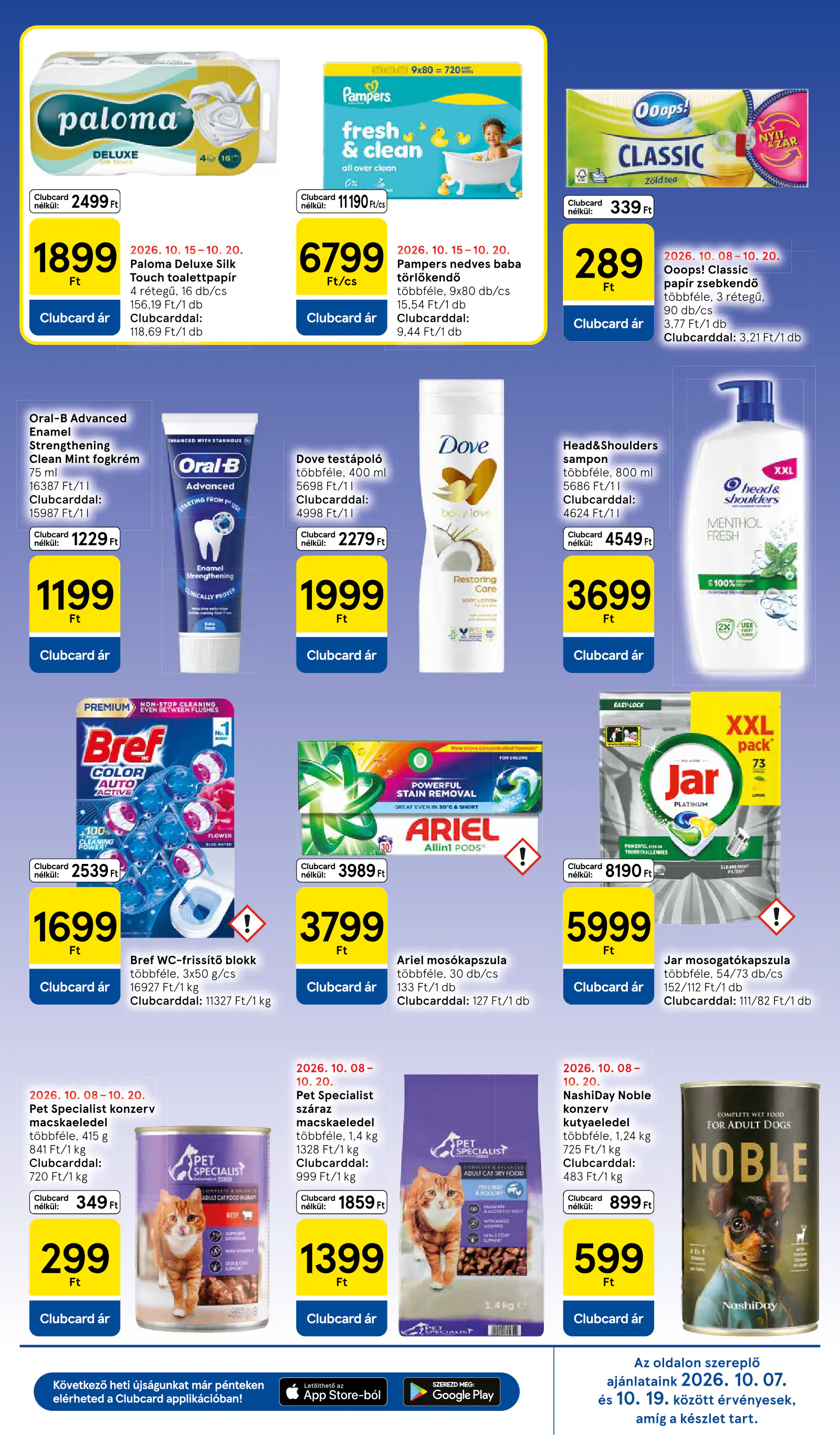 Tesco Hipermarket akciós újság, 7. oldal (okt. 15–20.)