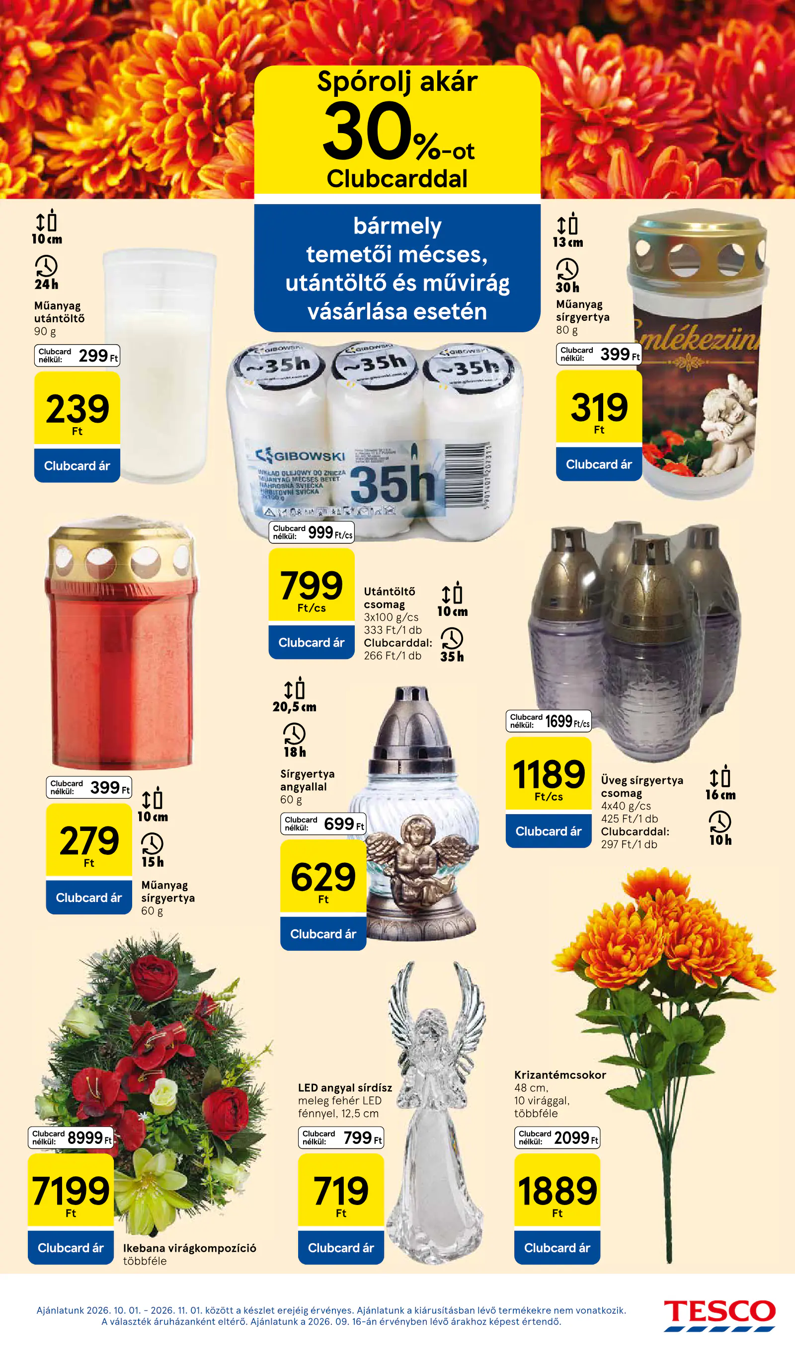 Tesco Hipermarket akciós újság, 9. oldal (okt. 15–20.)