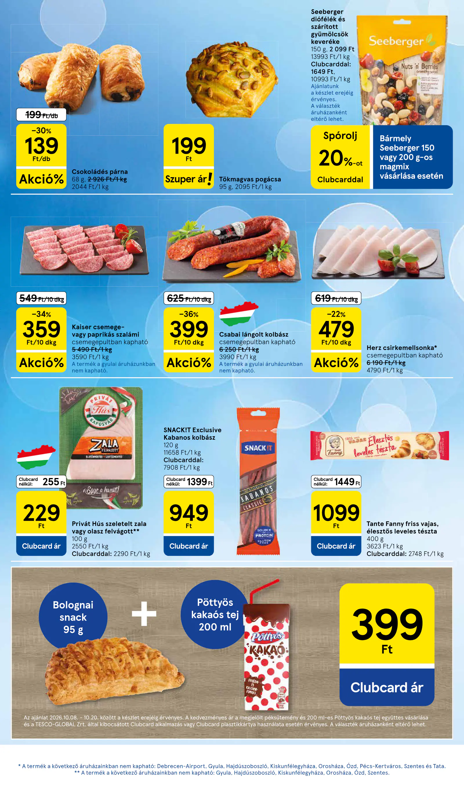Tesco Hipermarket akciós újság, 13. oldal (okt. 15–20.)