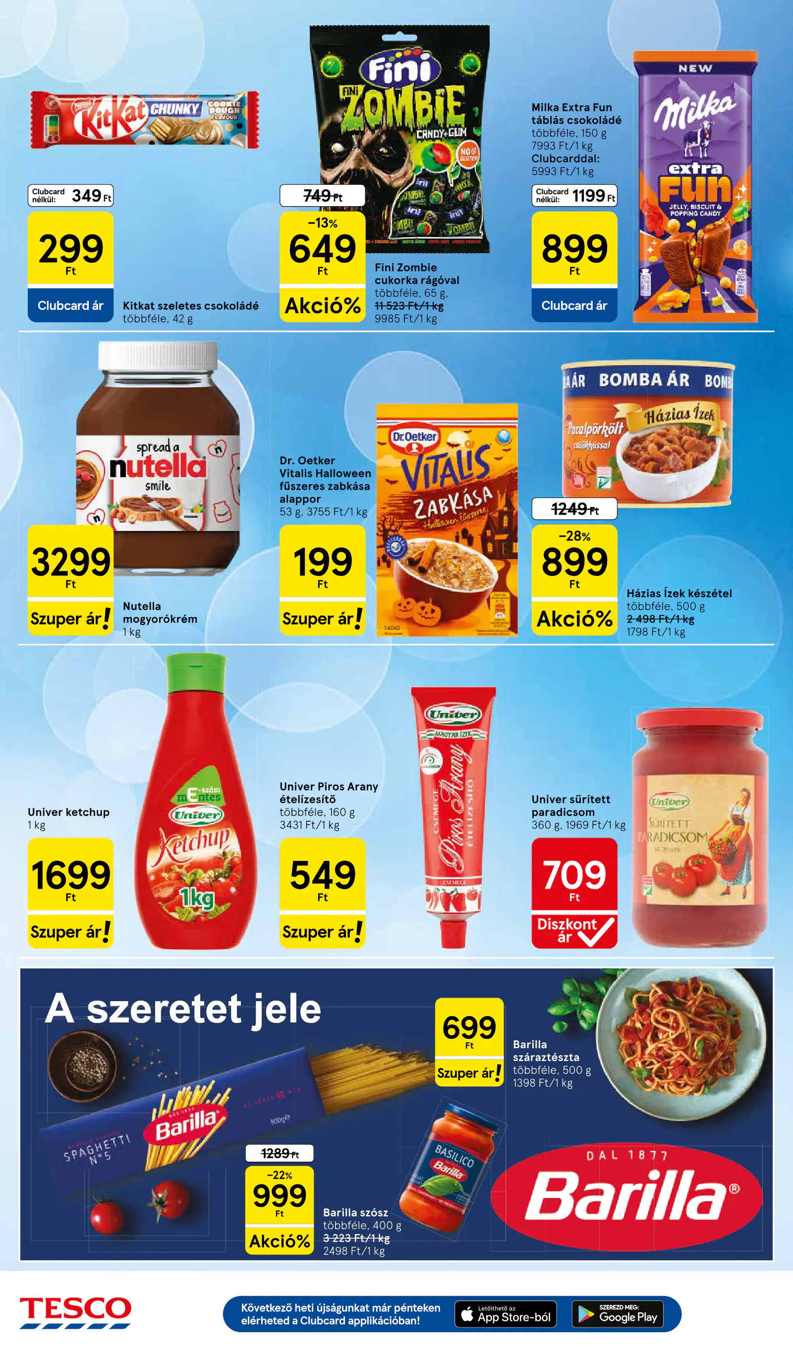 Tesco Hipermarket akciós újság, 16. oldal (okt. 15–20.)