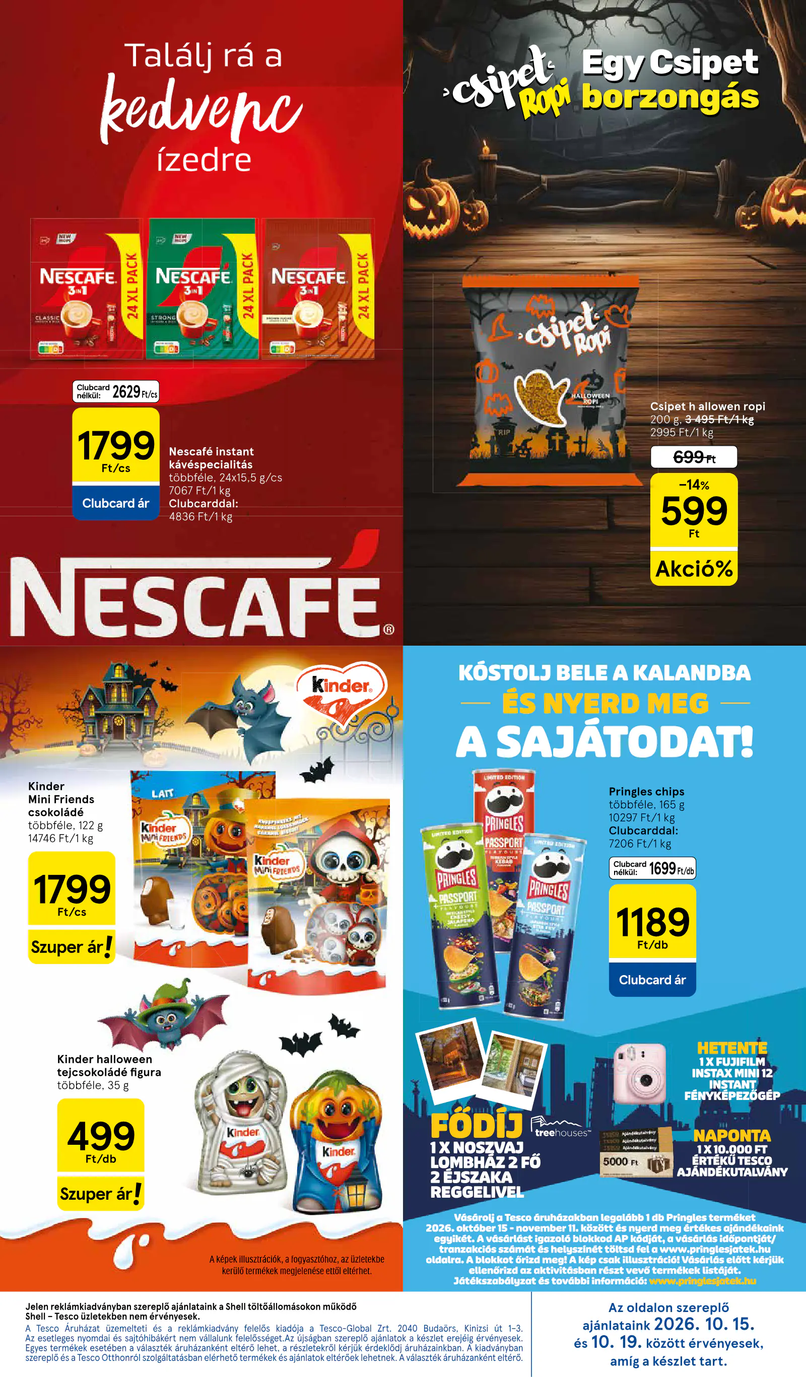 Tesco Hipermarket akciós újság, 19. oldal (okt. 15–20.)