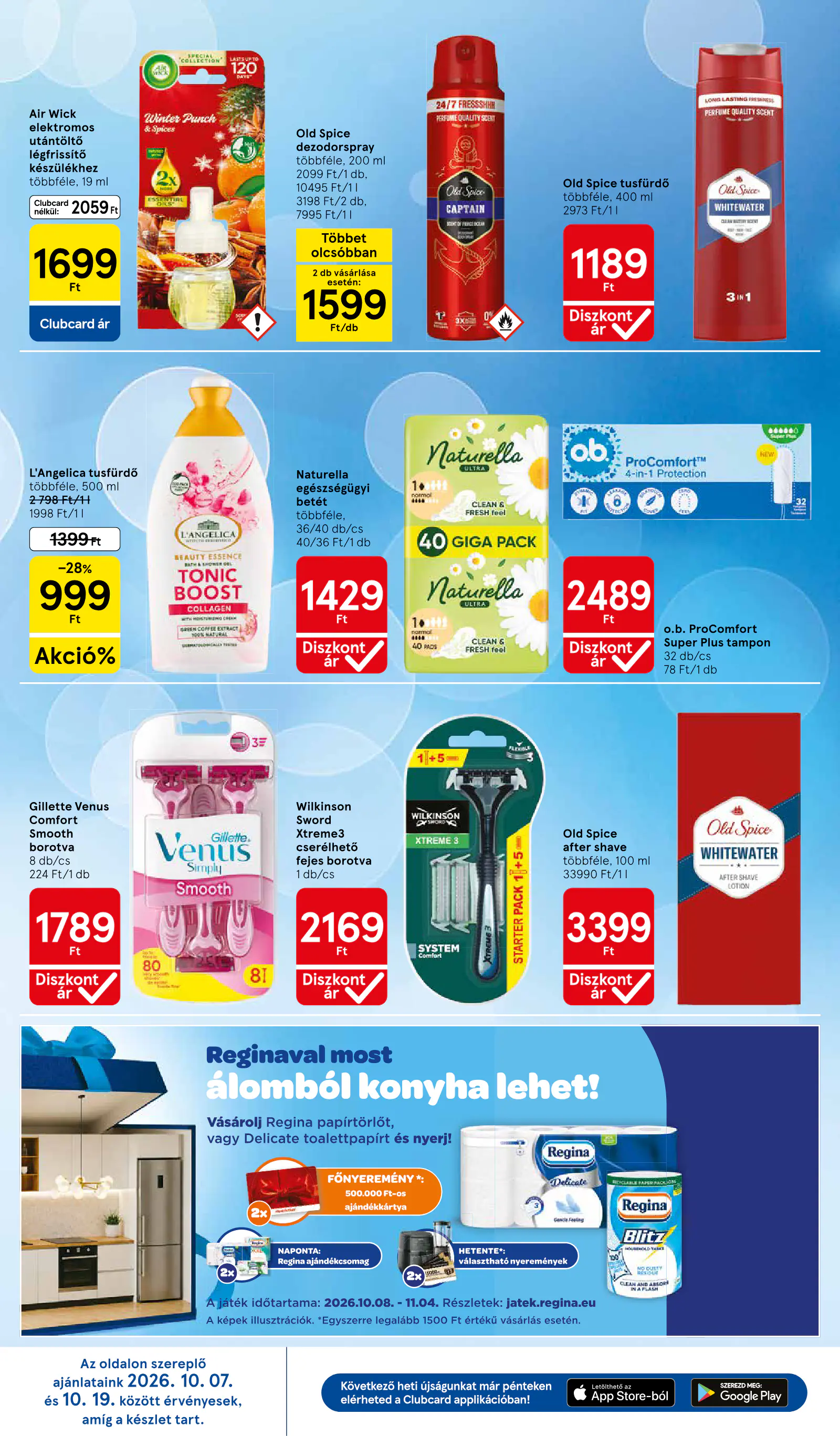 Tesco Hipermarket akciós újság, 22. oldal (okt. 15–20.)