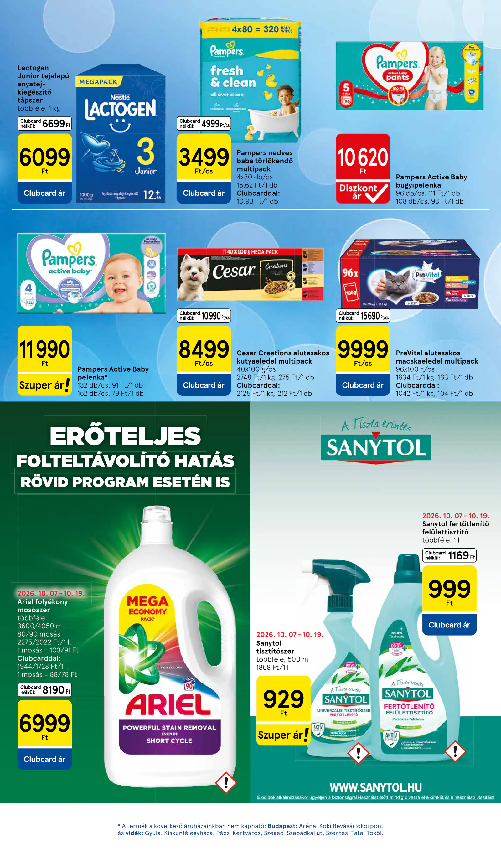 Tesco Hipermarket akciós újság, 23. oldal (okt. 15–20.)